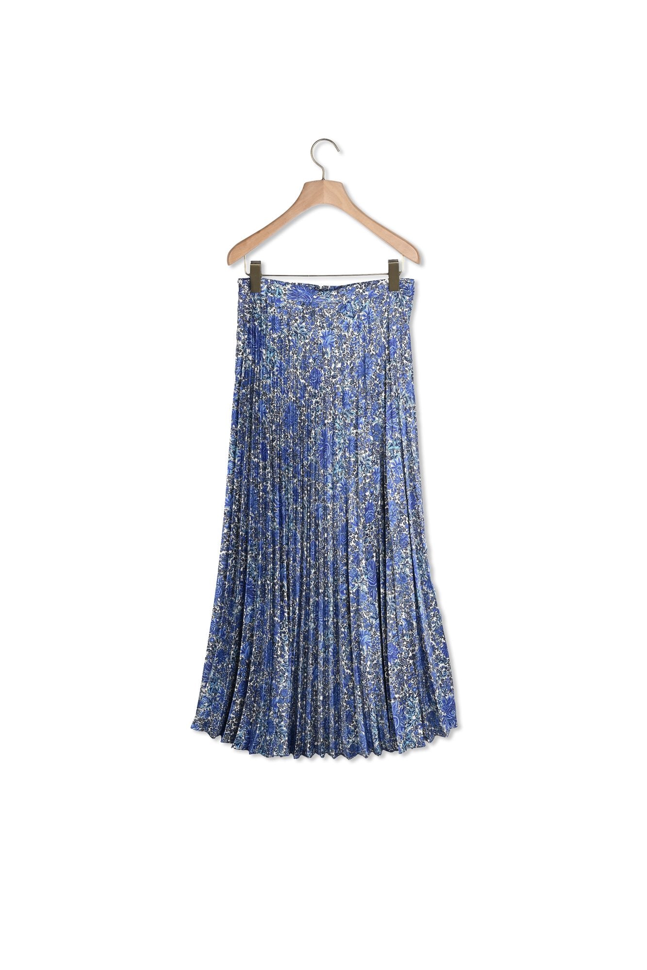 Jupe longue fluide à imprimé fleuri Sandro seconde main