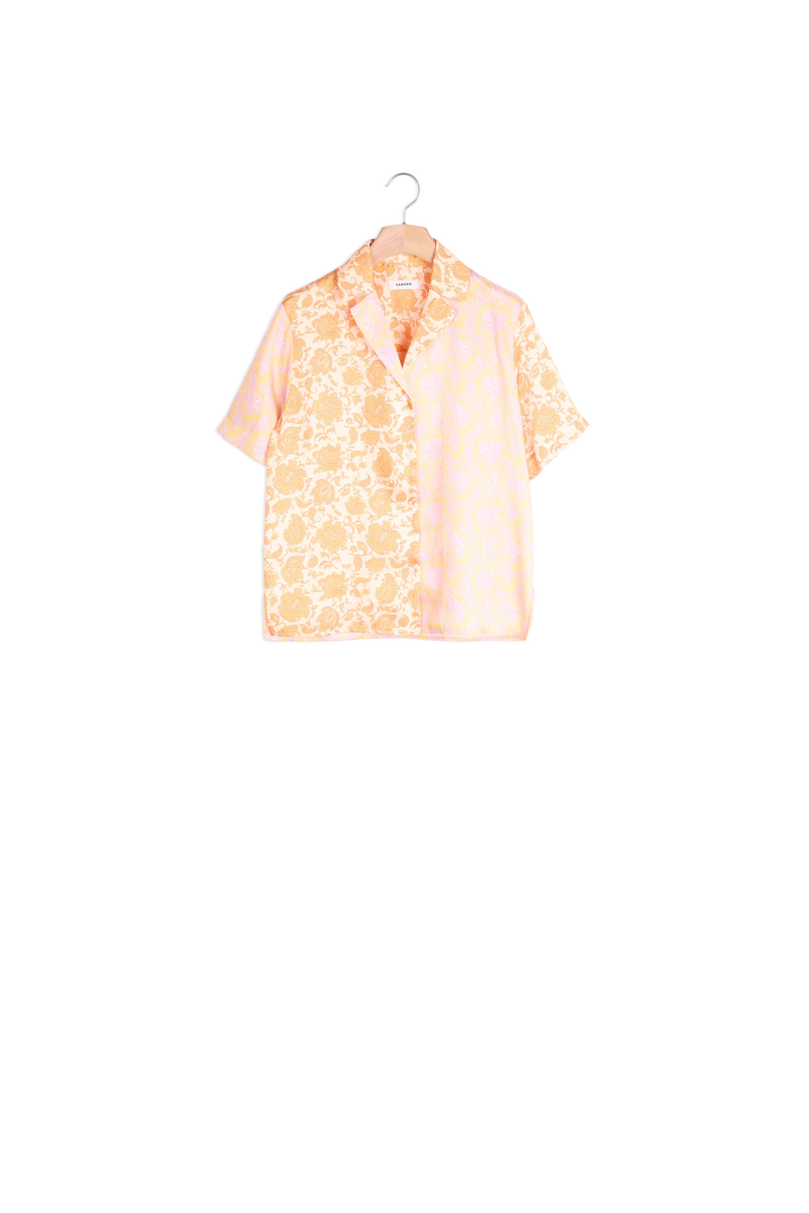 Chemise fluide imprimé Folk Flower Sandro seconde main