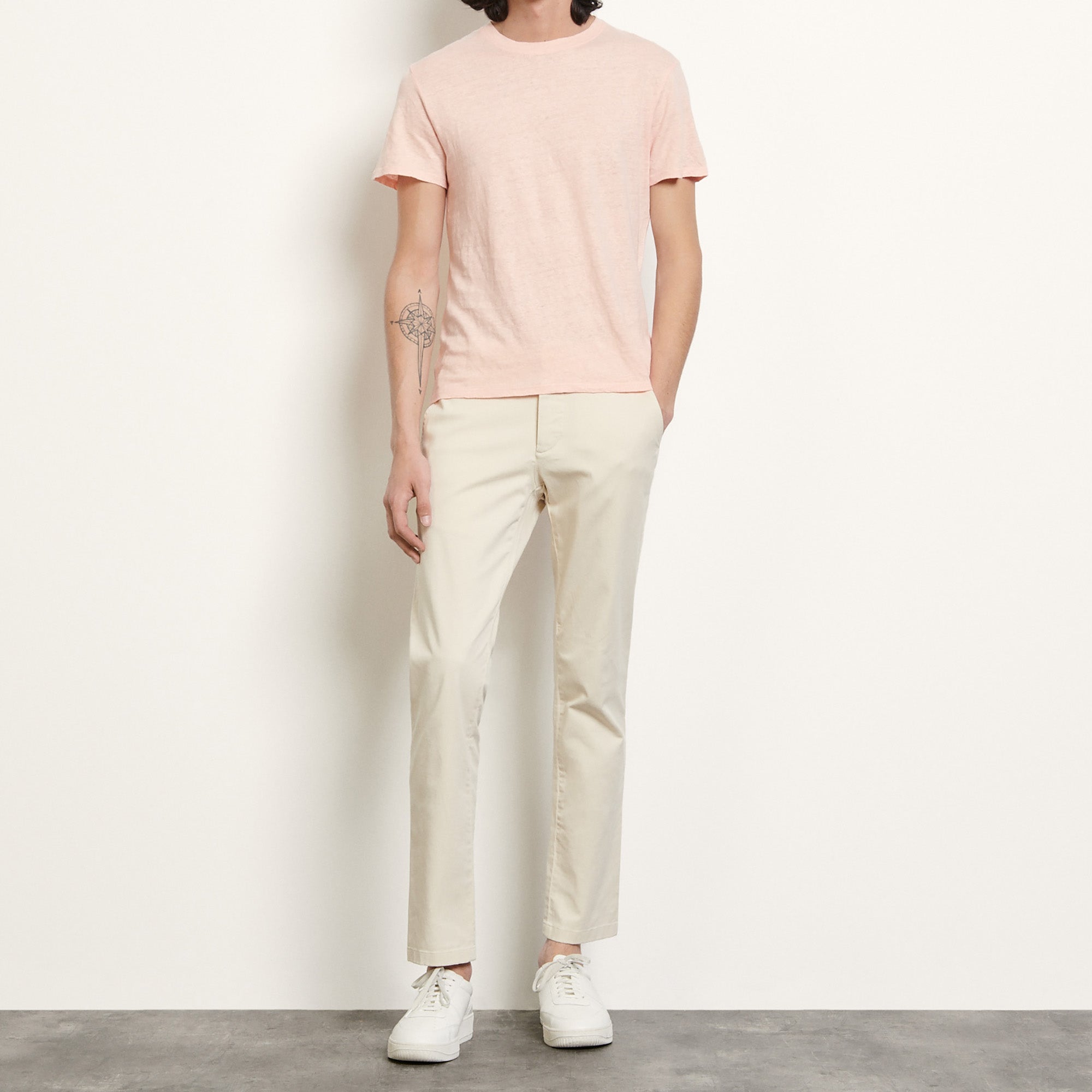 T-shirt en lin Sandro seconde main