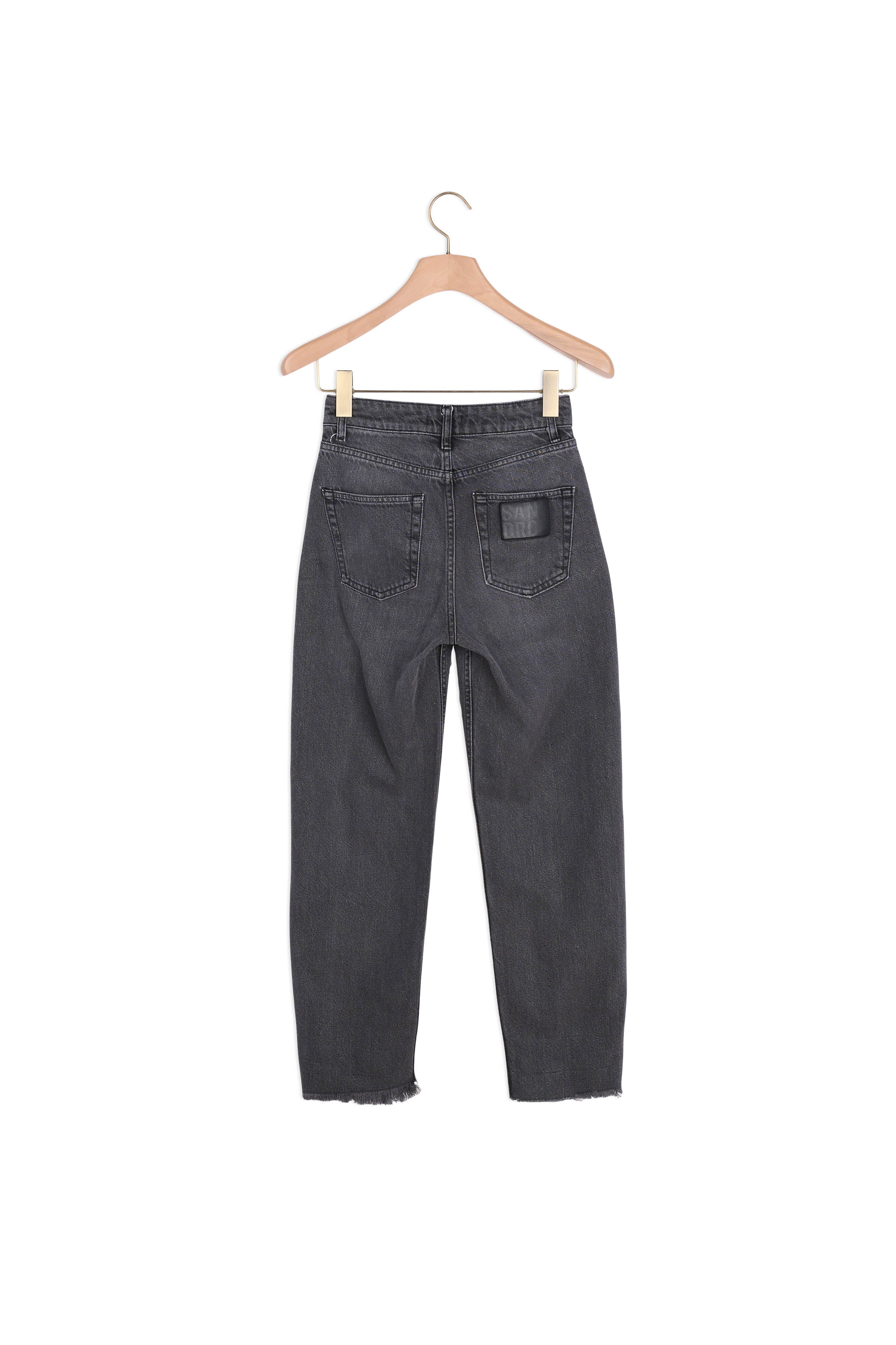 Jean taille haute coupe droite Sandro seconde main