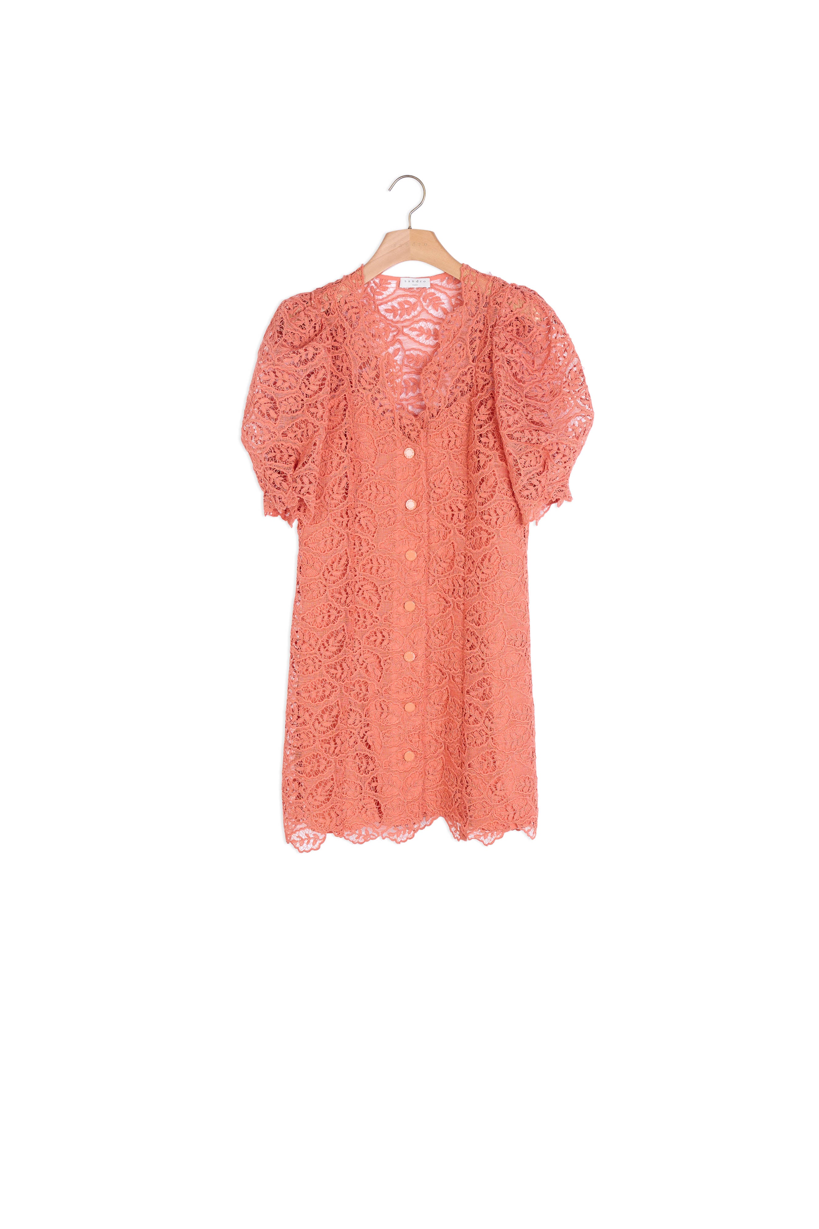 Robe Manteau en dentelle Sandro seconde main