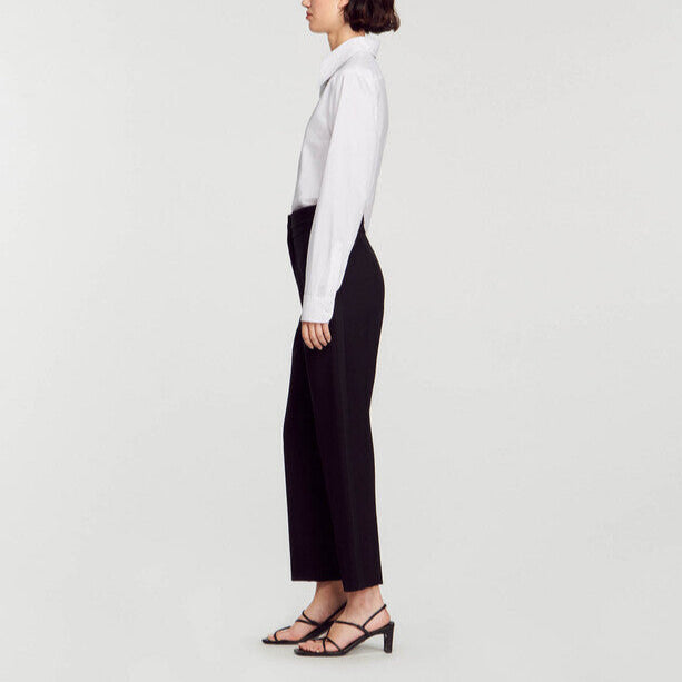 Pantalon classique taille haute Sandro seconde main