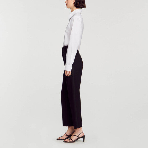 Pantalon classique taille haute Sandro seconde main