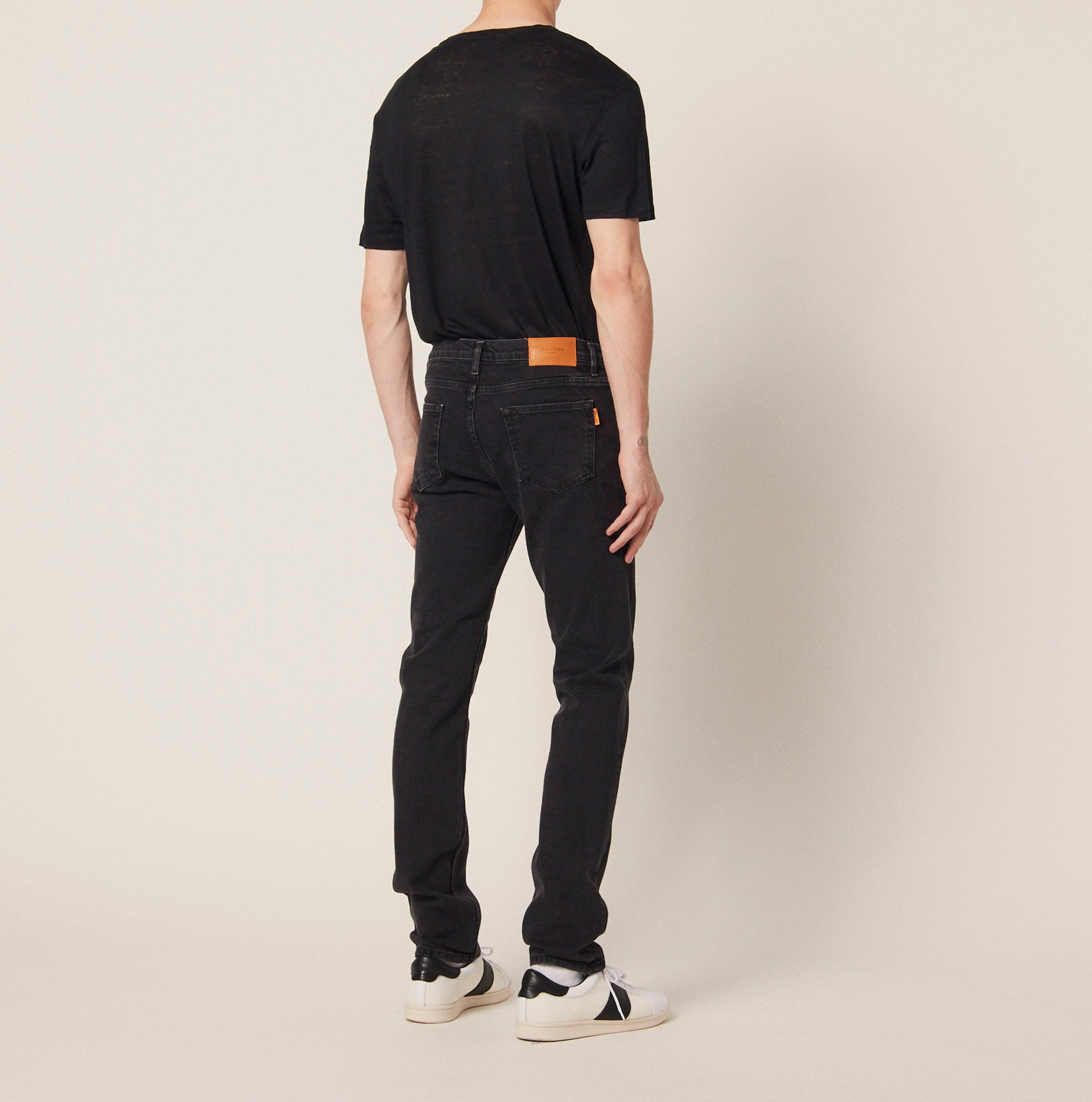 Jean noir - Coupe skinny Sandro seconde main