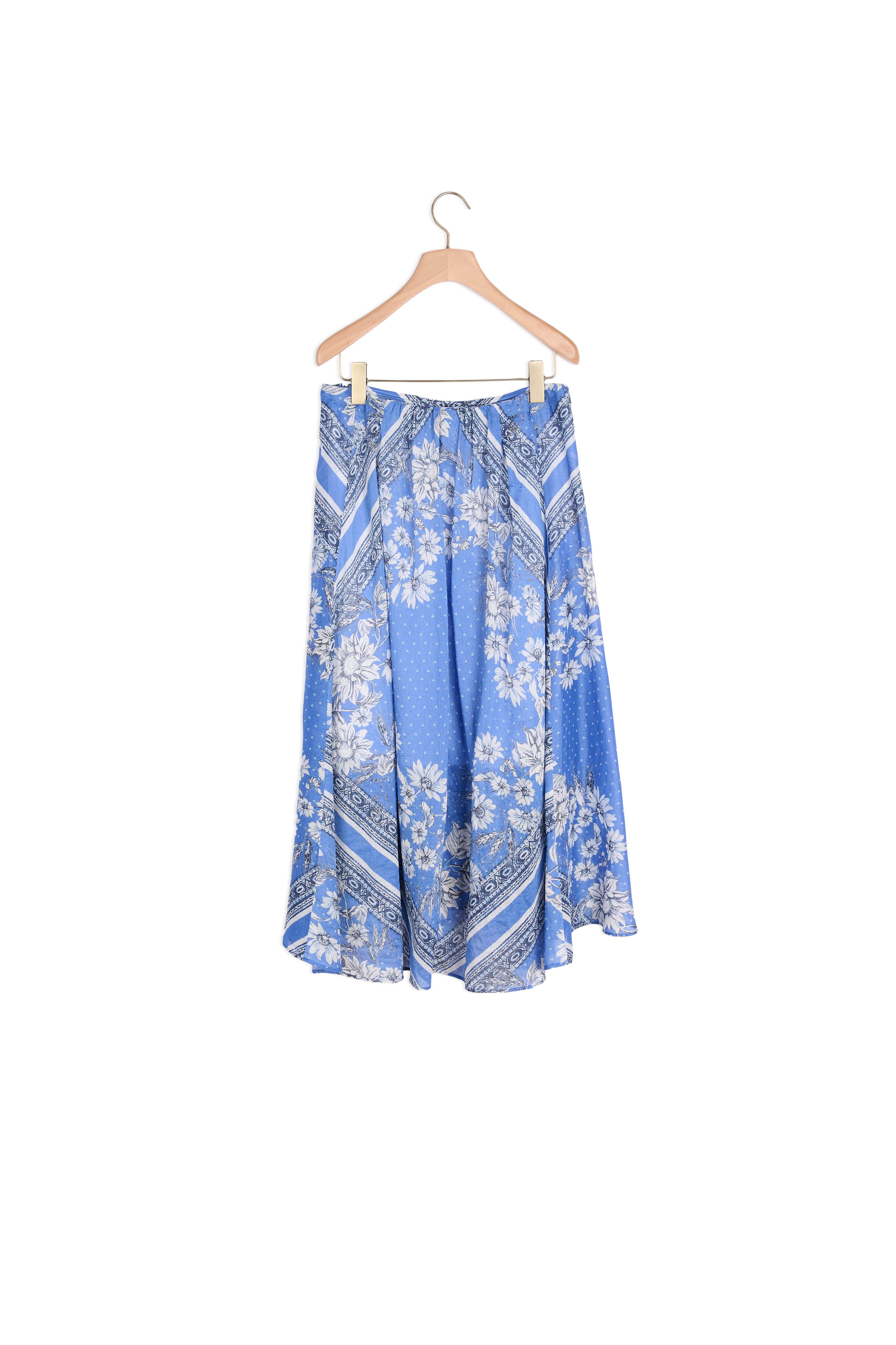 Jupe longue imprimée Sandro seconde main