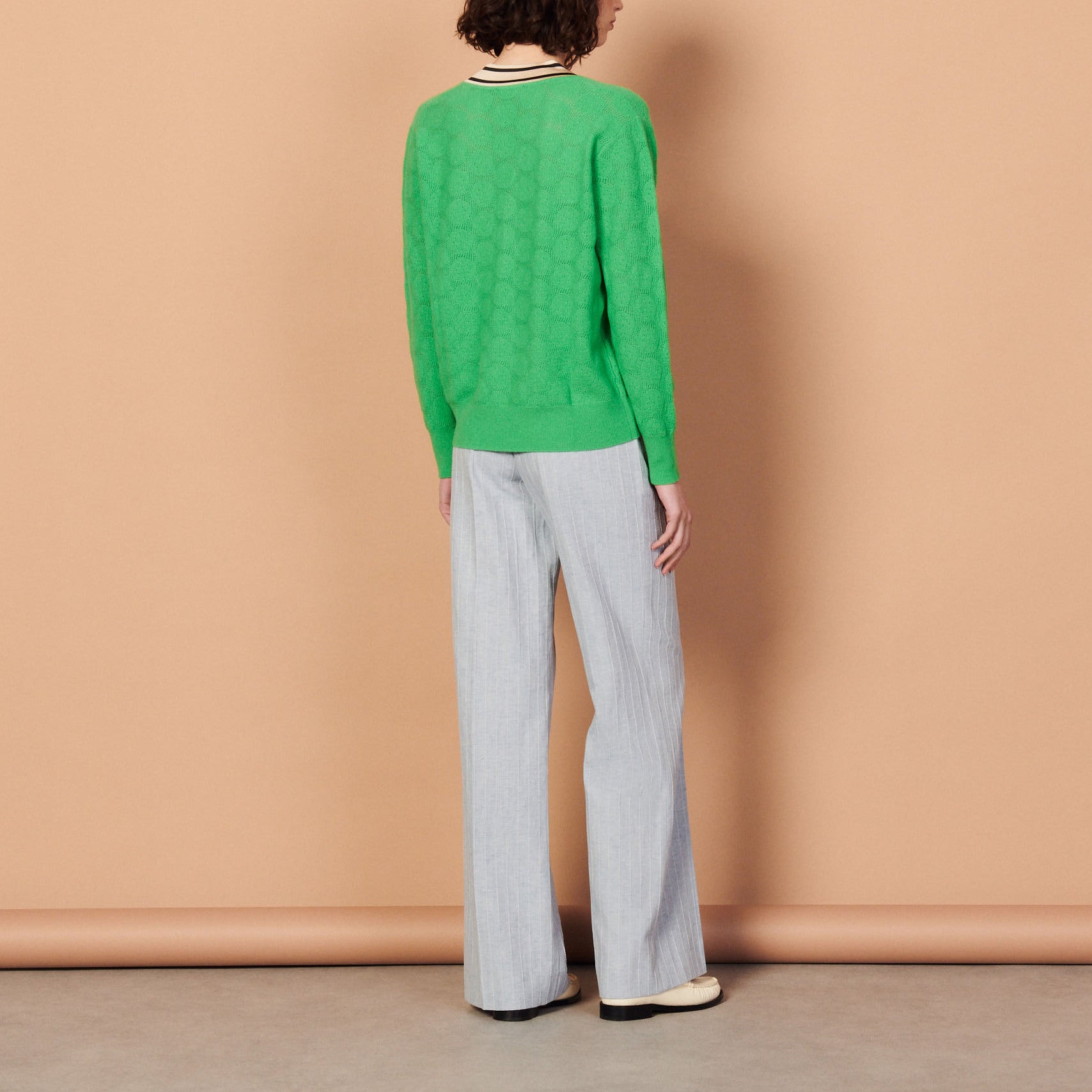 Pull en Maille pointelle Sandro seconde main