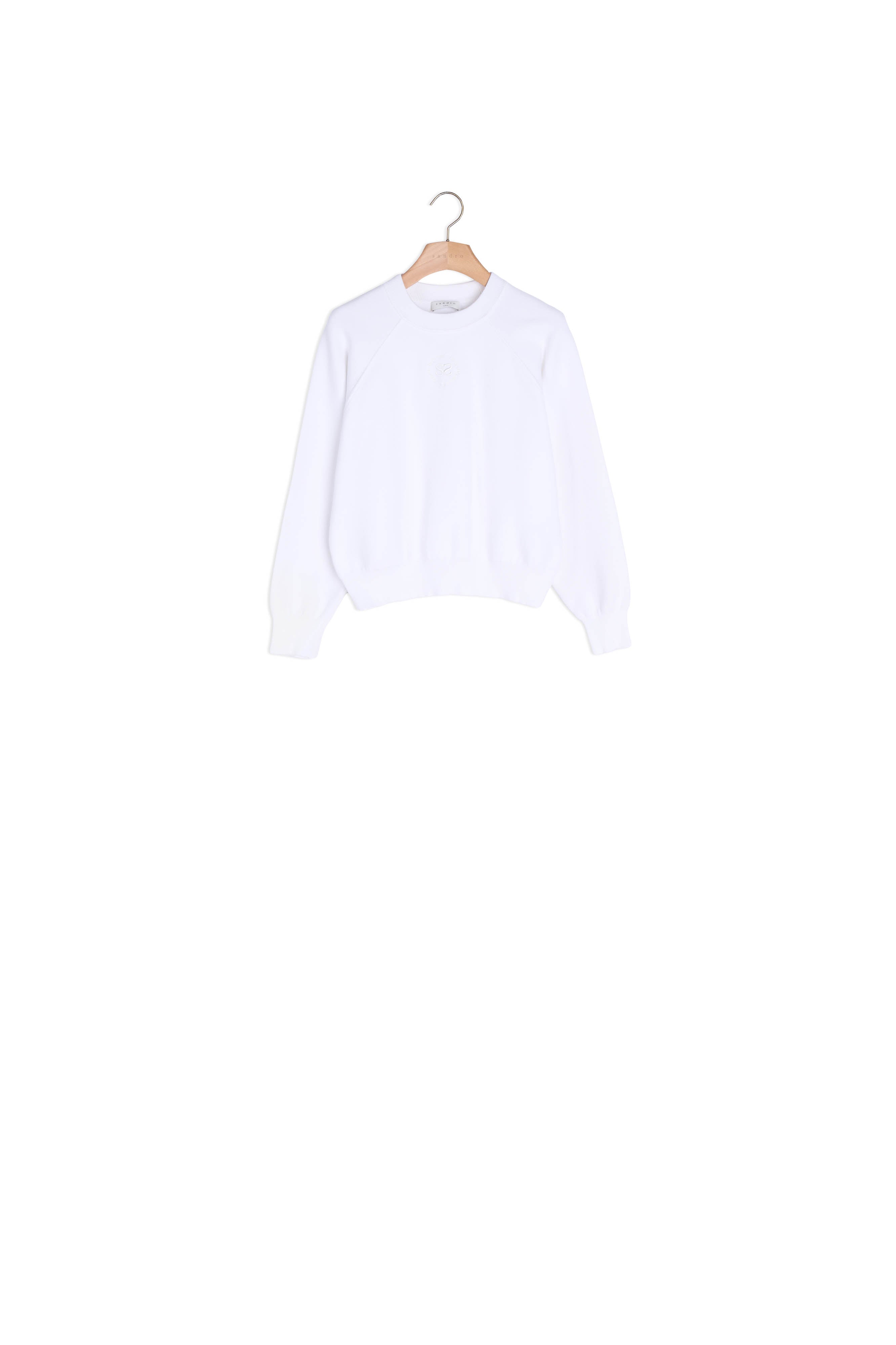 Sweat en Maille avec broderie Sandro seconde main