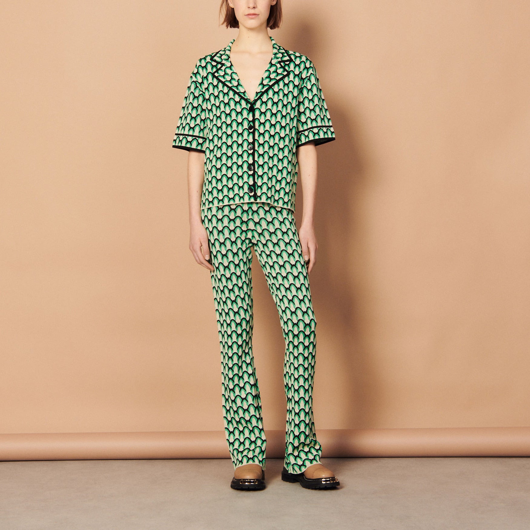 Cardigan à manches courtes Sandro seconde main