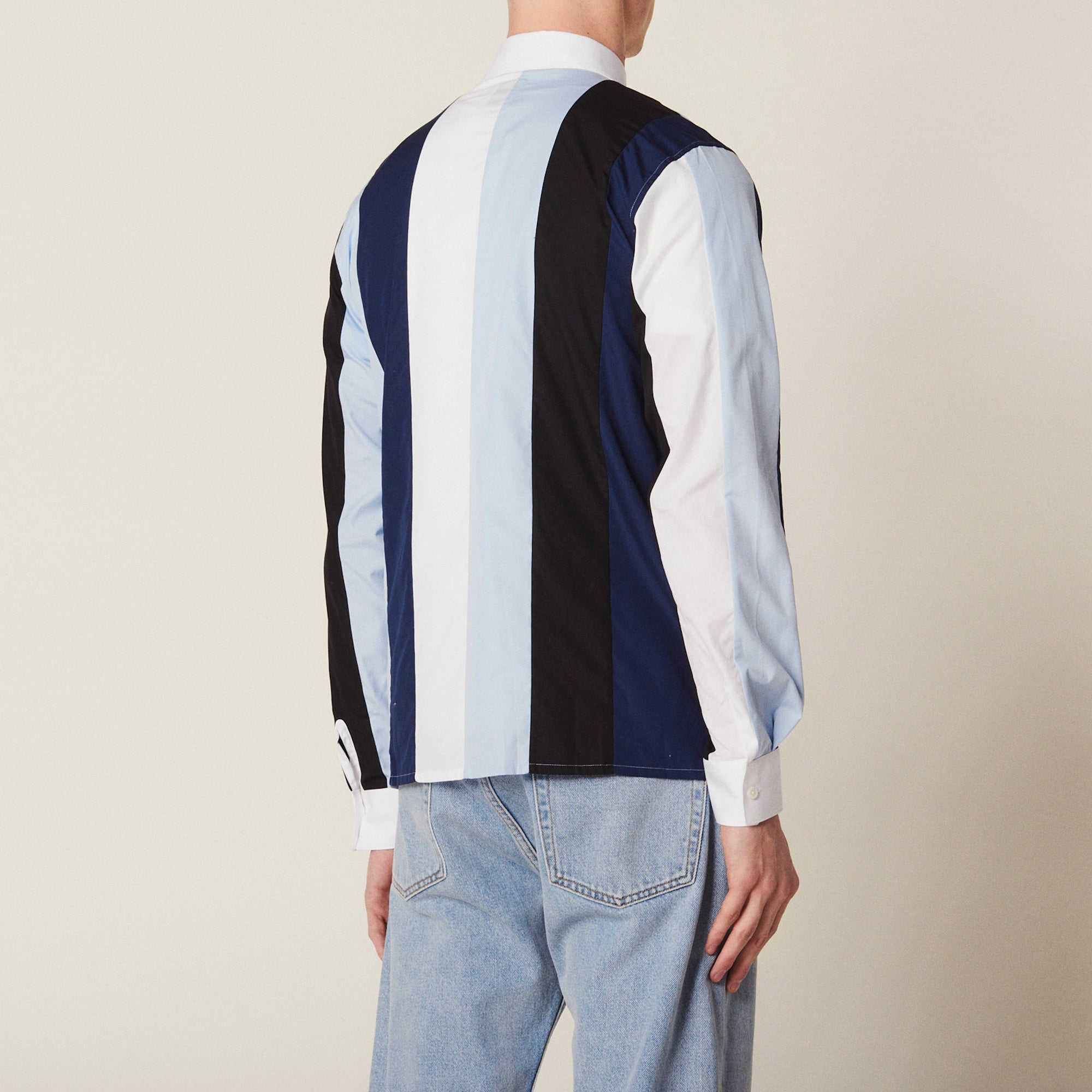 Chemise à rayures multicolore Sandro seconde main