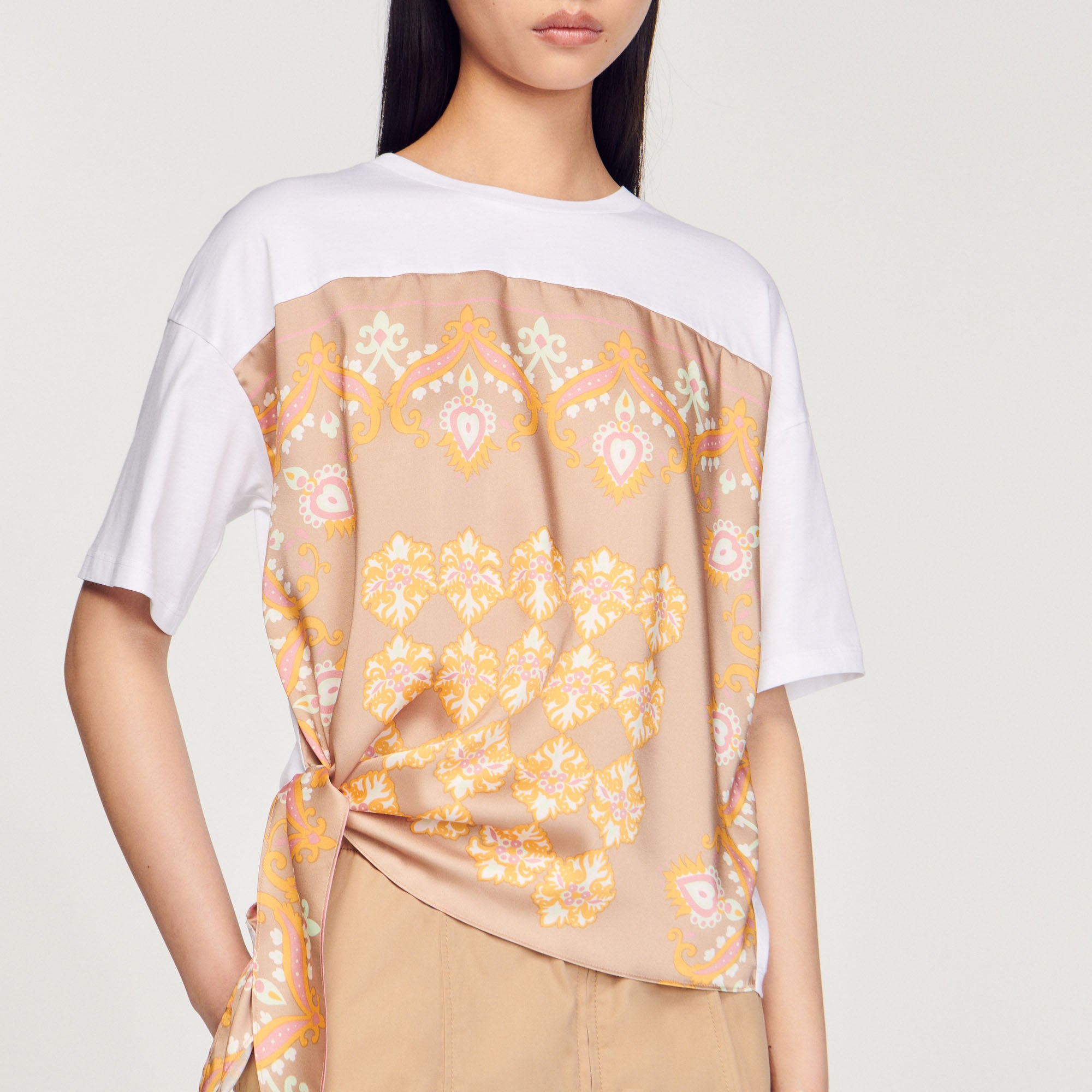 T-shirt foulard Sandro seconde main