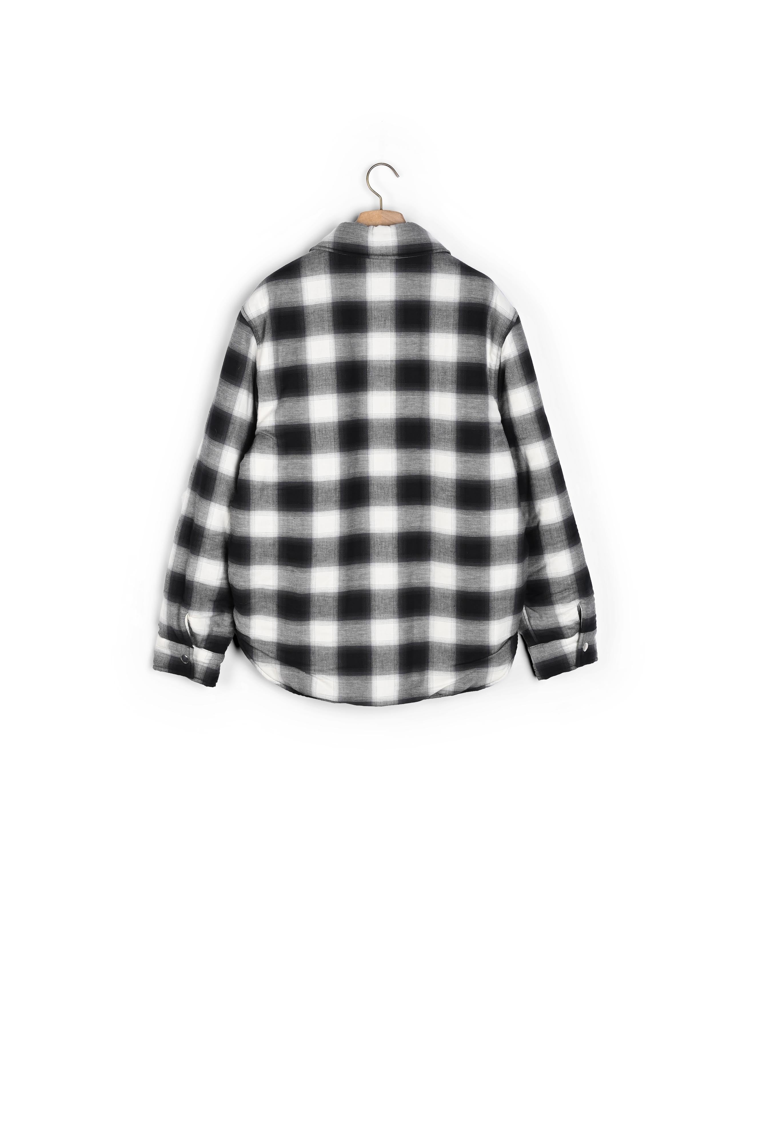 Blouson matelassé à carreaux Sandro seconde main