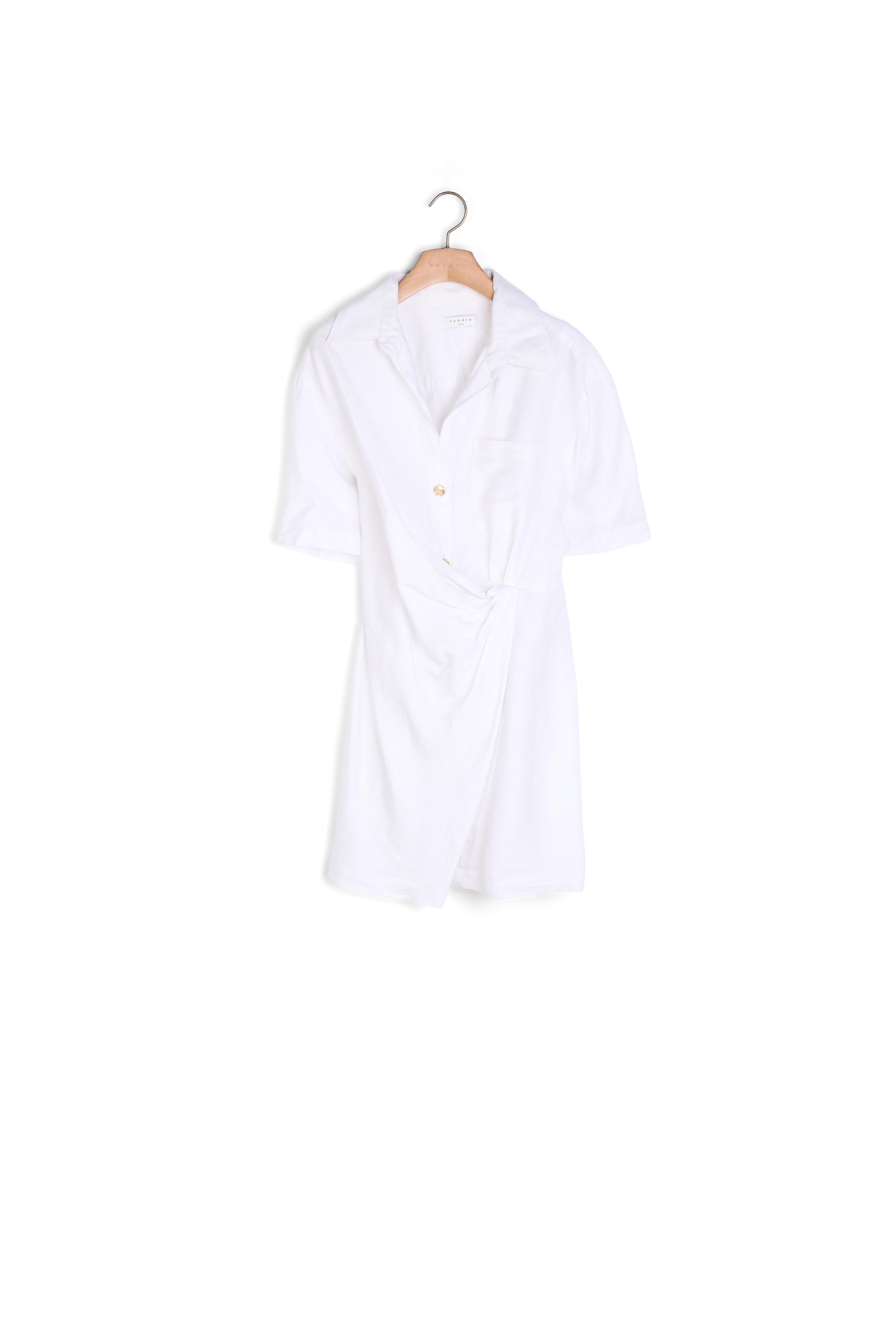 Robe courte drapée Sandro seconde main