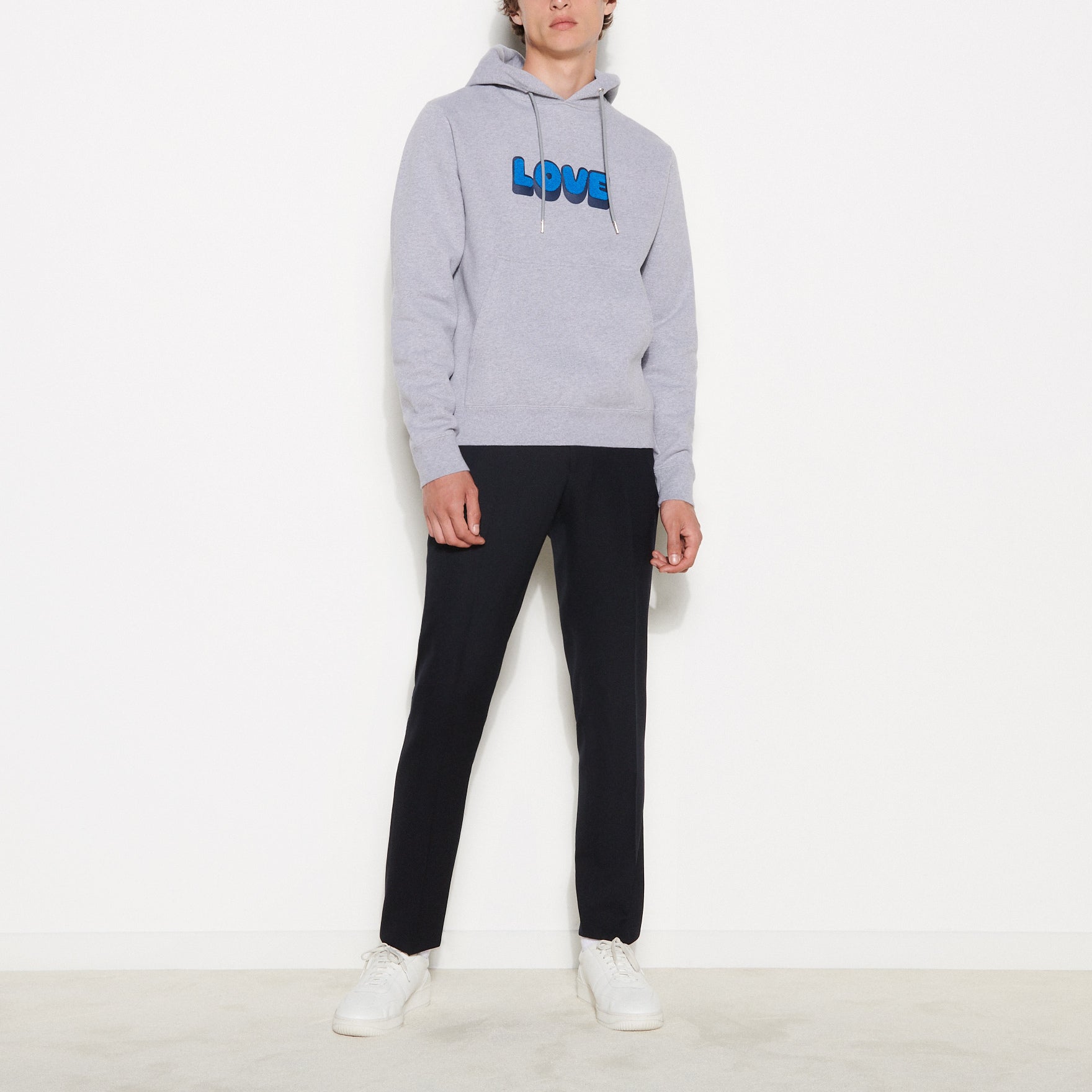 Hoodie avec broderie à message Sandro seconde main