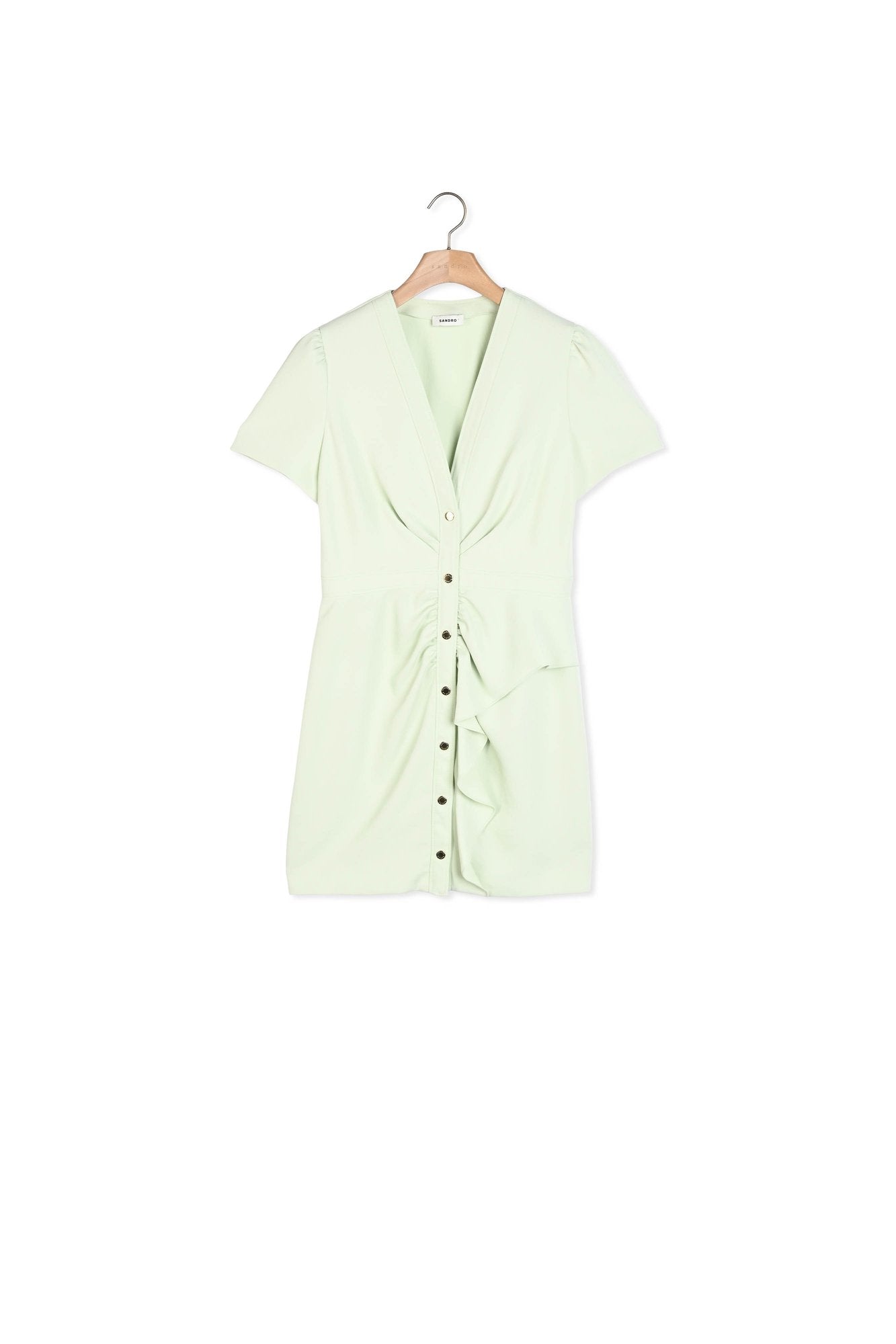 Robe courte à basque asymétrique Sandro seconde main