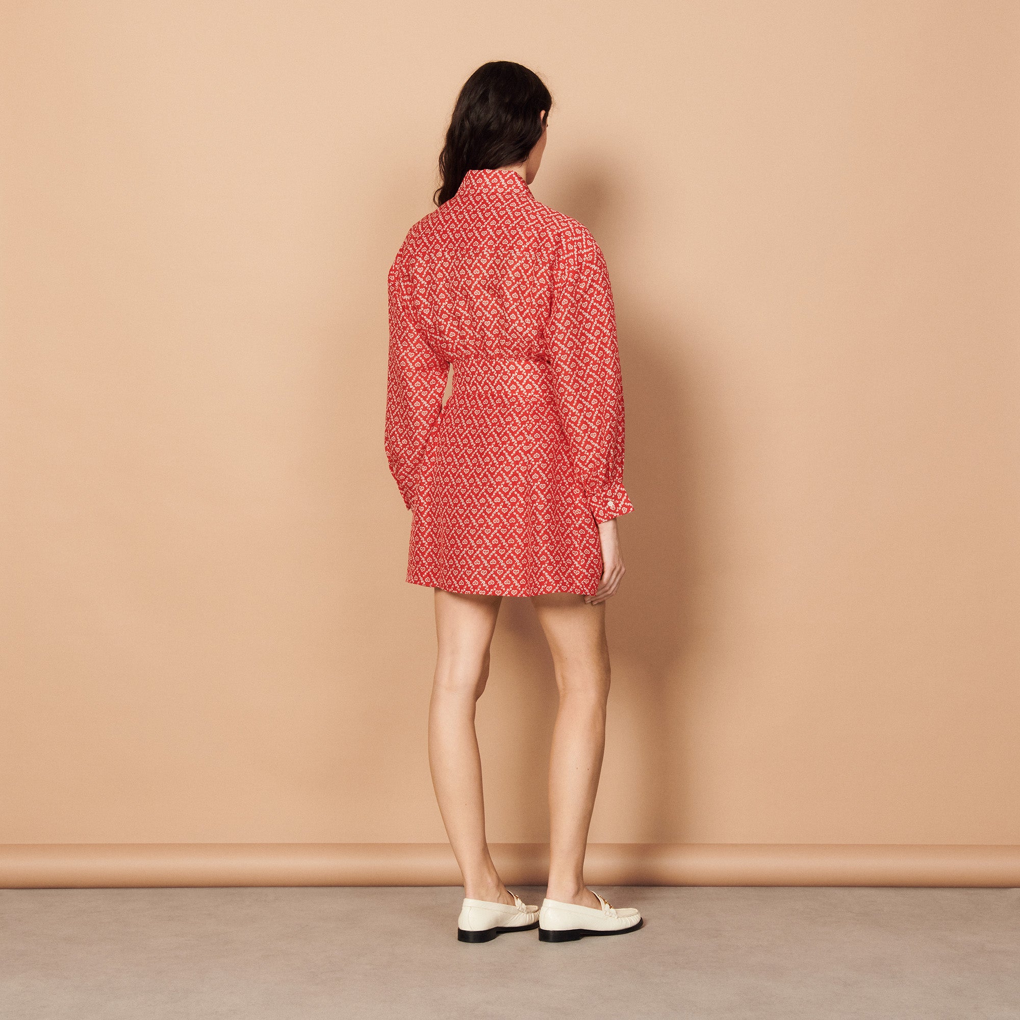 Combinaison Short imprimée Sandro seconde main