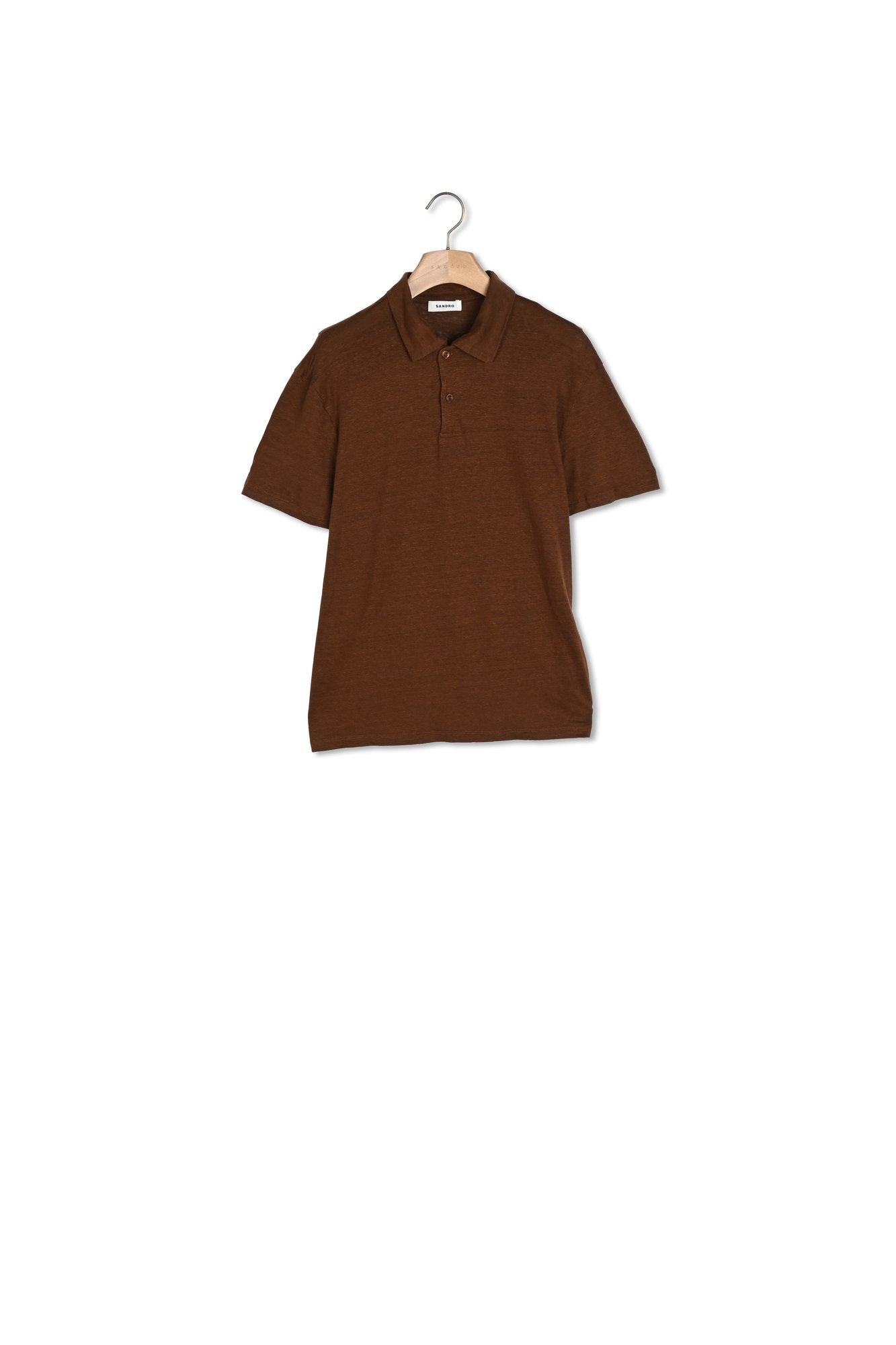 Polo en lin Sandro seconde main