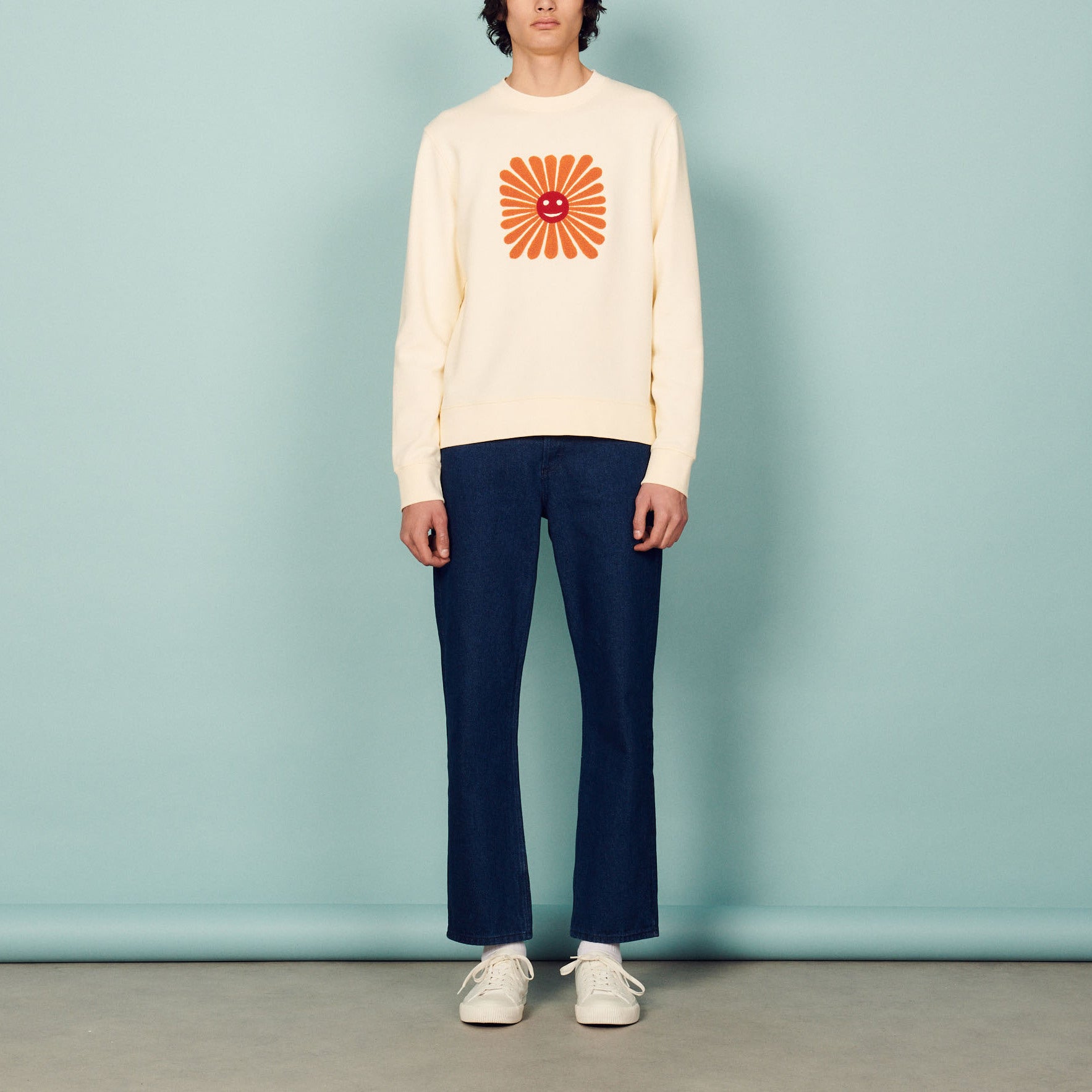 Sweat avec patch Sandro seconde main