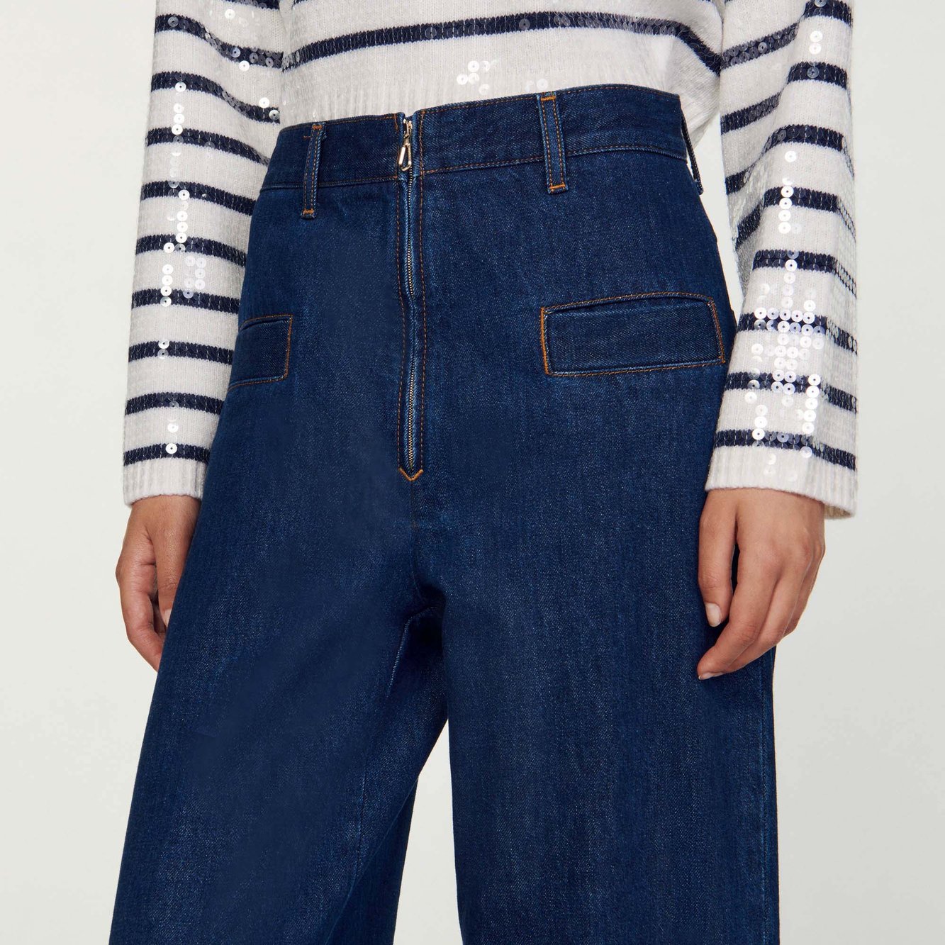 Jean taille haute Sandro seconde main