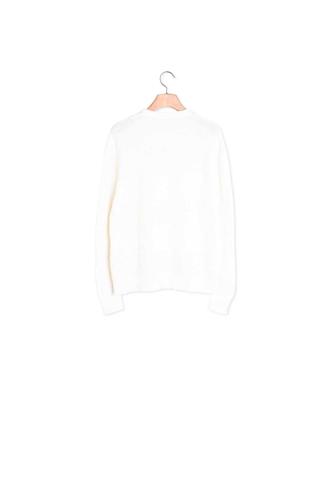 Pull col rond en coton Sandro seconde main