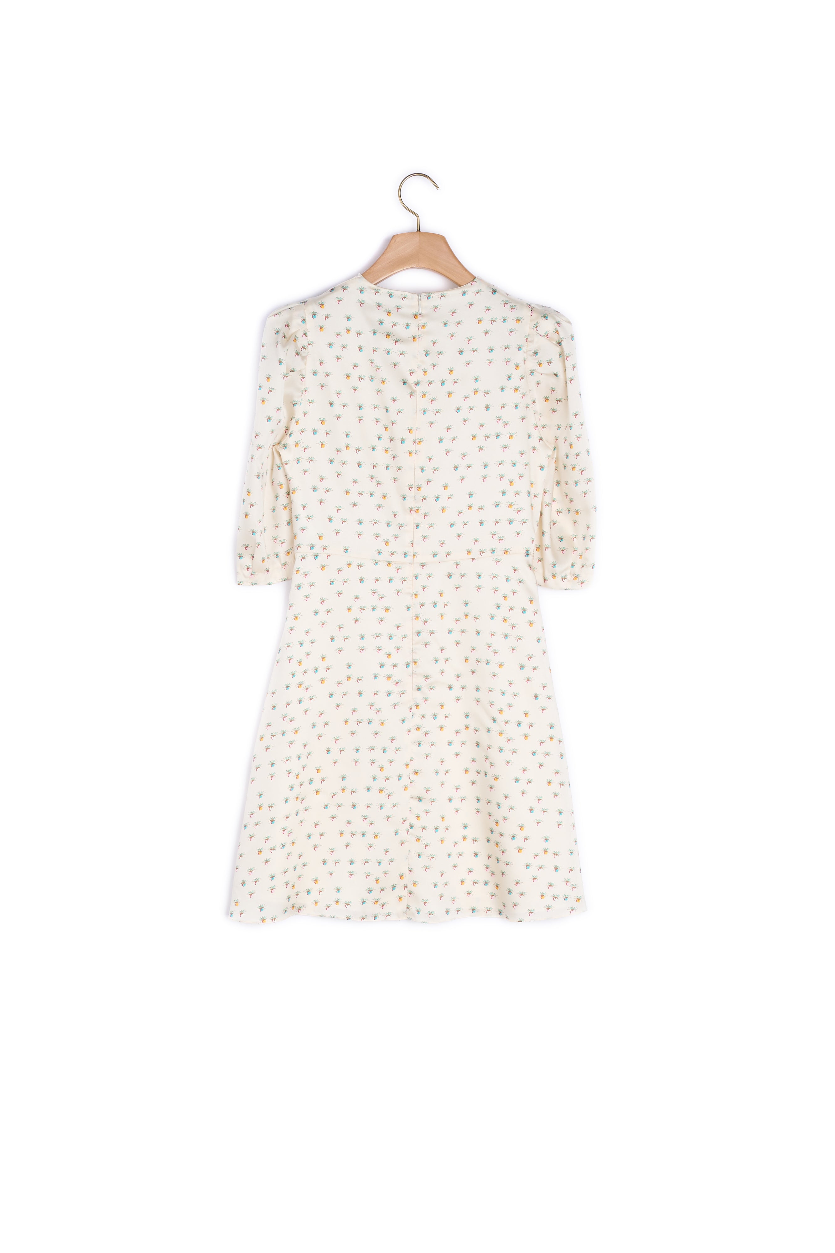 Robe courte à imprimé Fleurs d'été Sandro seconde main