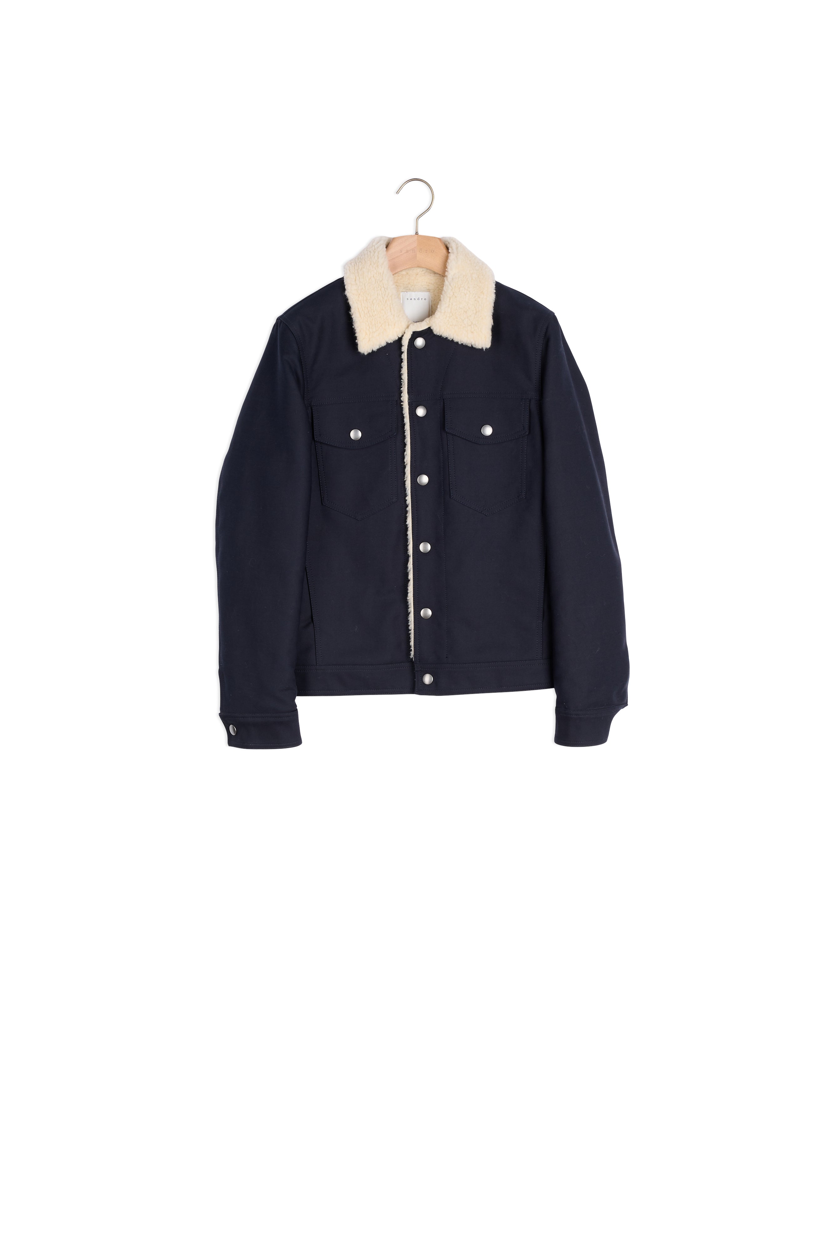 Blouson en coton Sandro seconde main