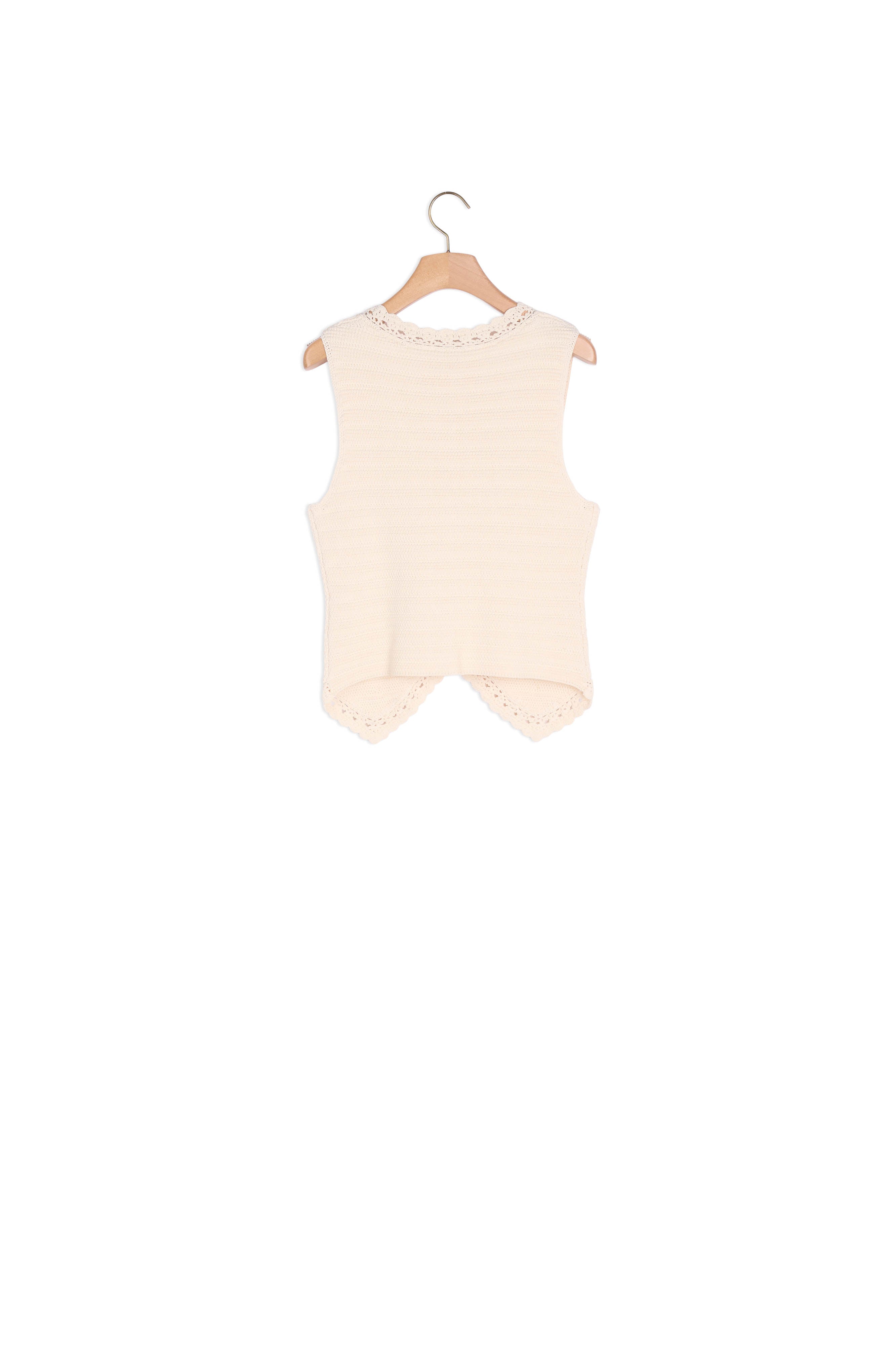 Top en crochet Sandro seconde main