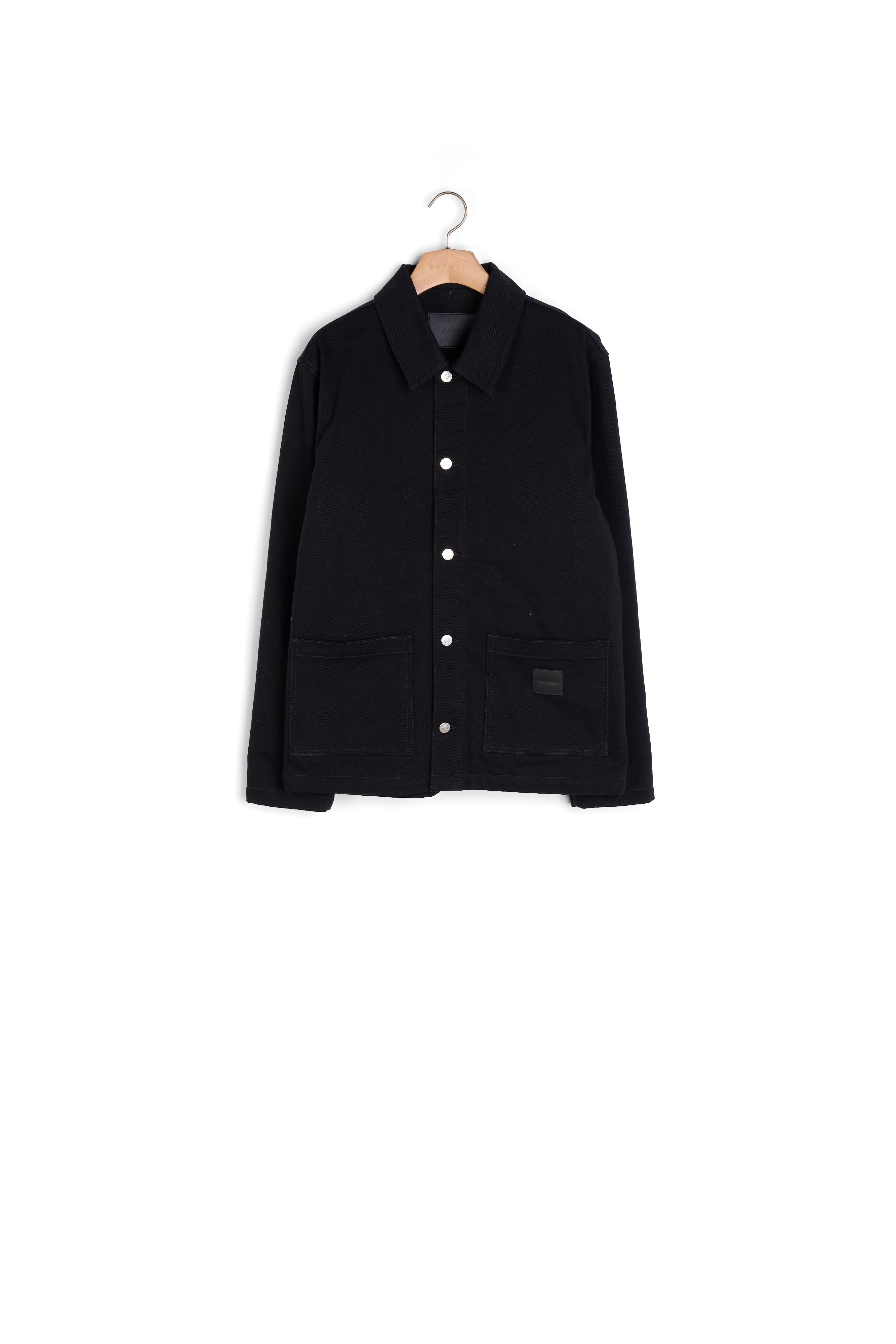 Blouson worker en coton Sandro seconde main