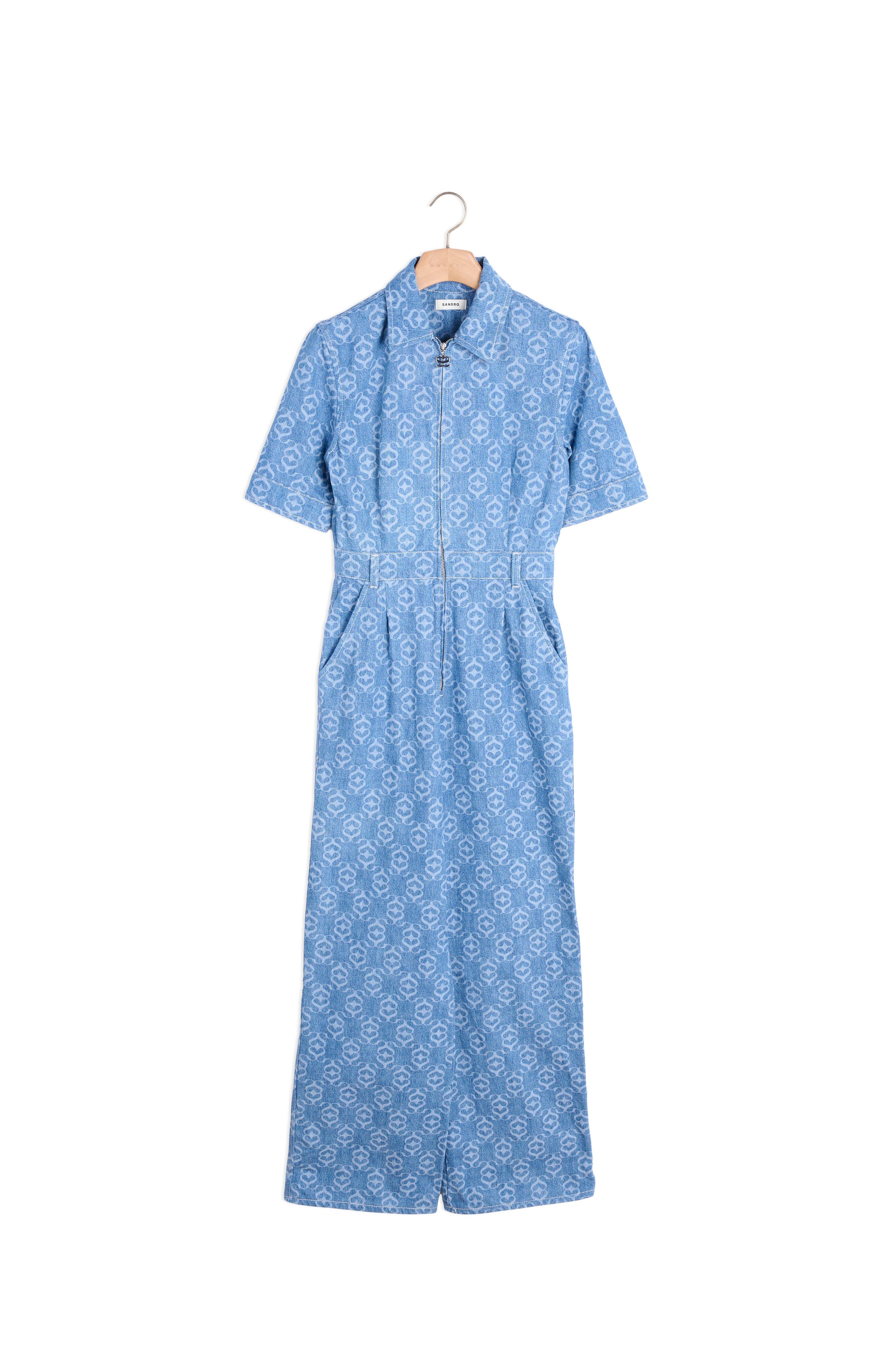 Combinaison Pantalon en denim Sandro seconde main