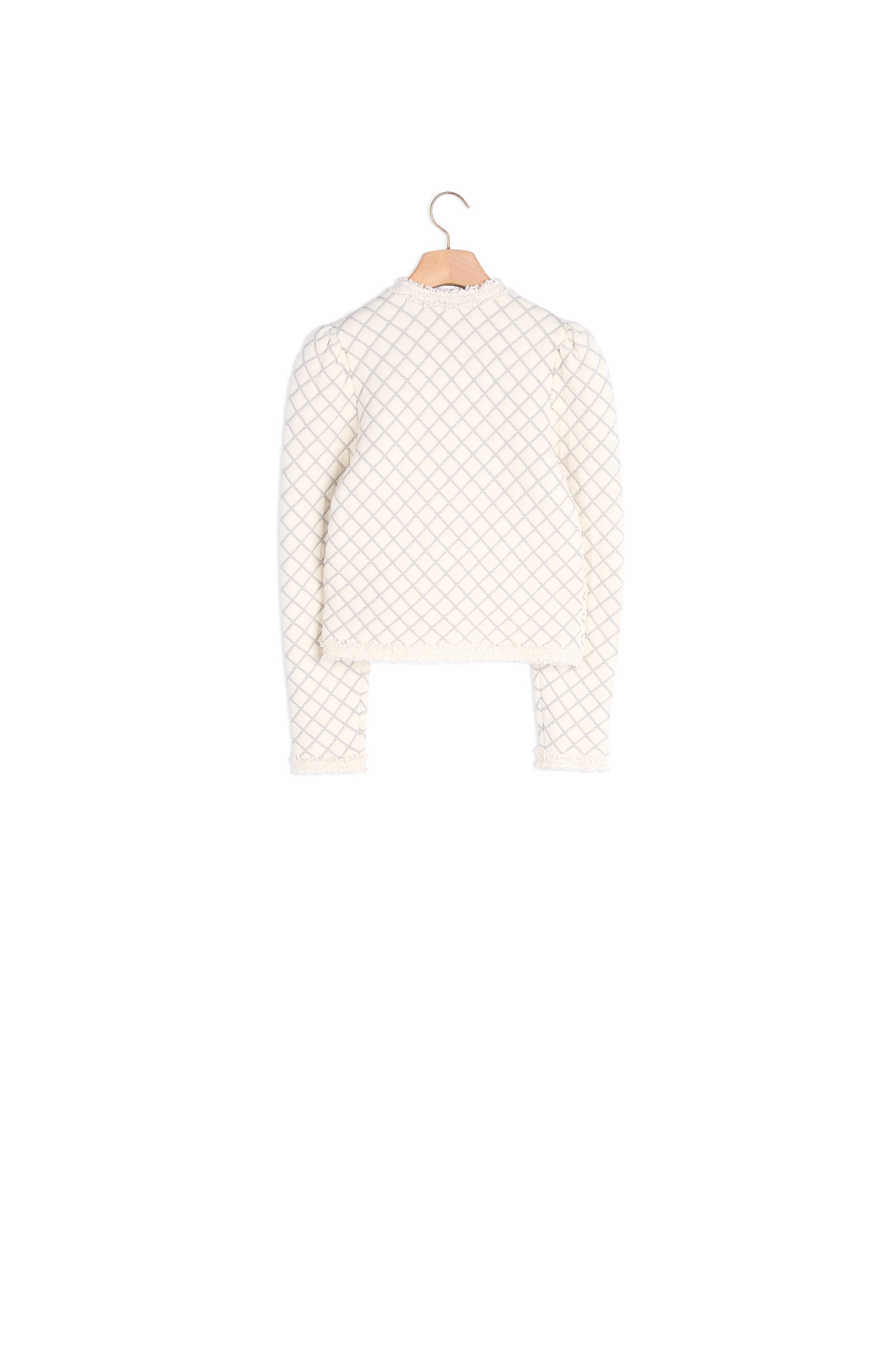 Cardigan à effet matelassé Sandro seconde main