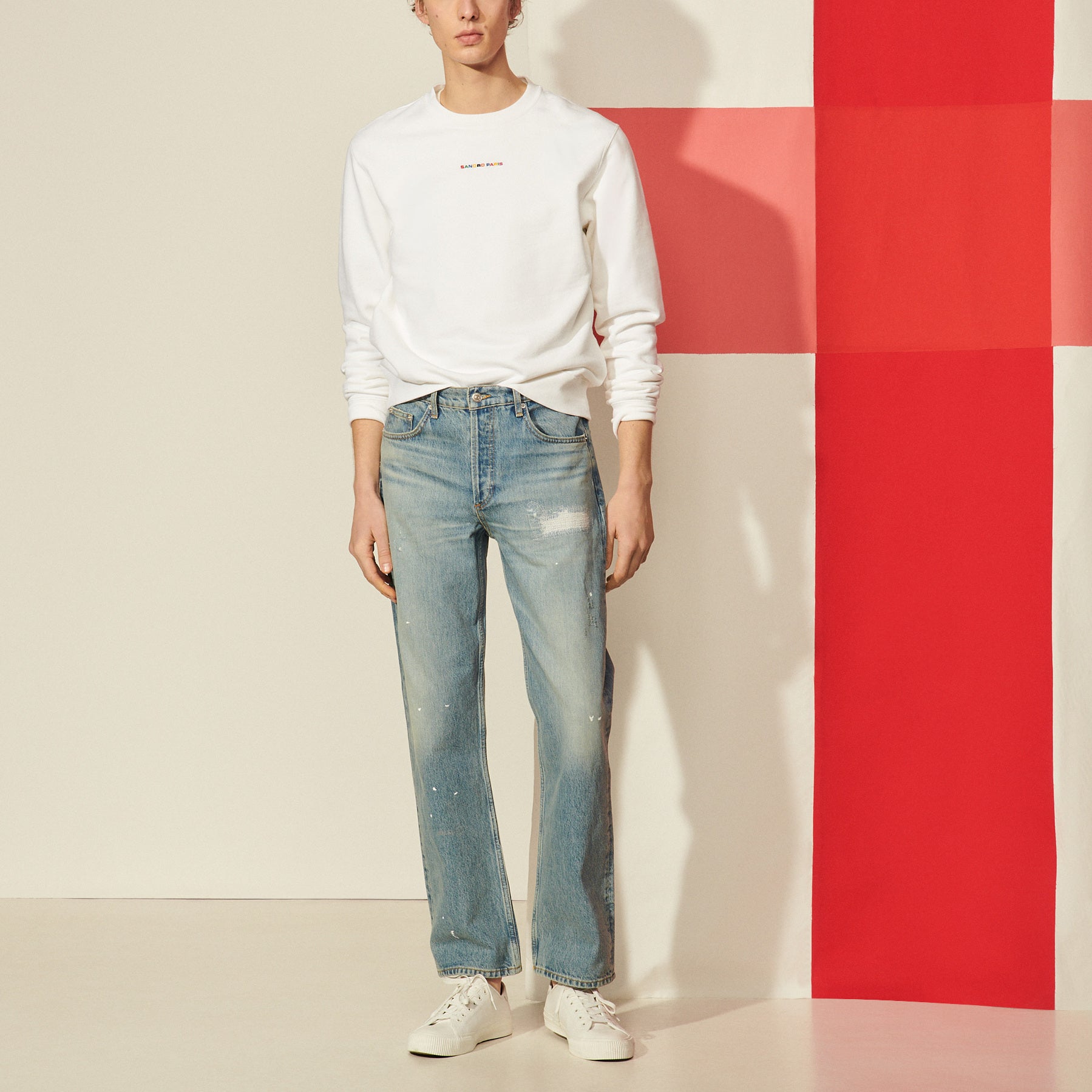 Jean délavé Sandro seconde main