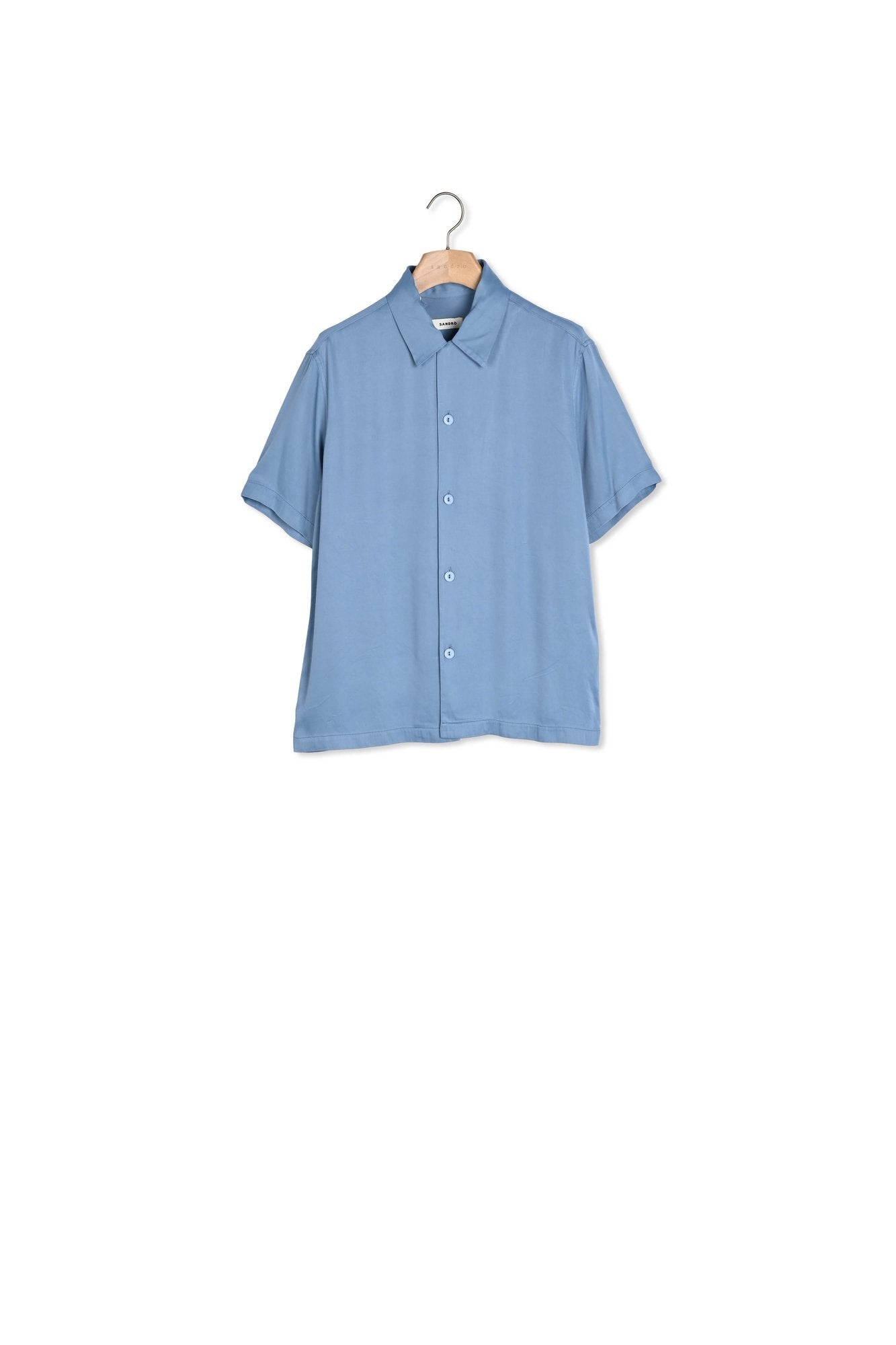 Chemise Bleu Ciel Sandro seconde main