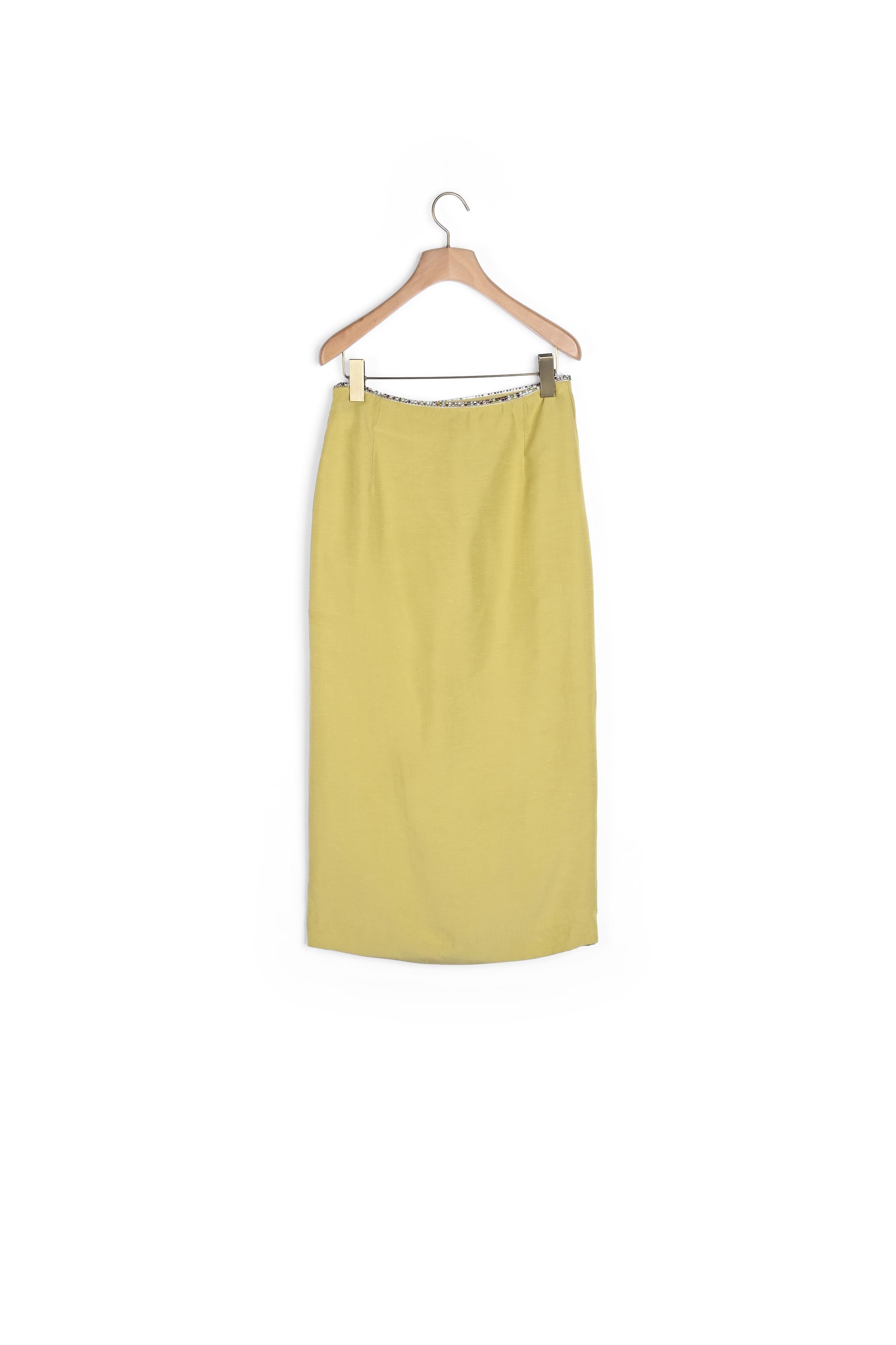 Jupe fendue strassée Sandro seconde main