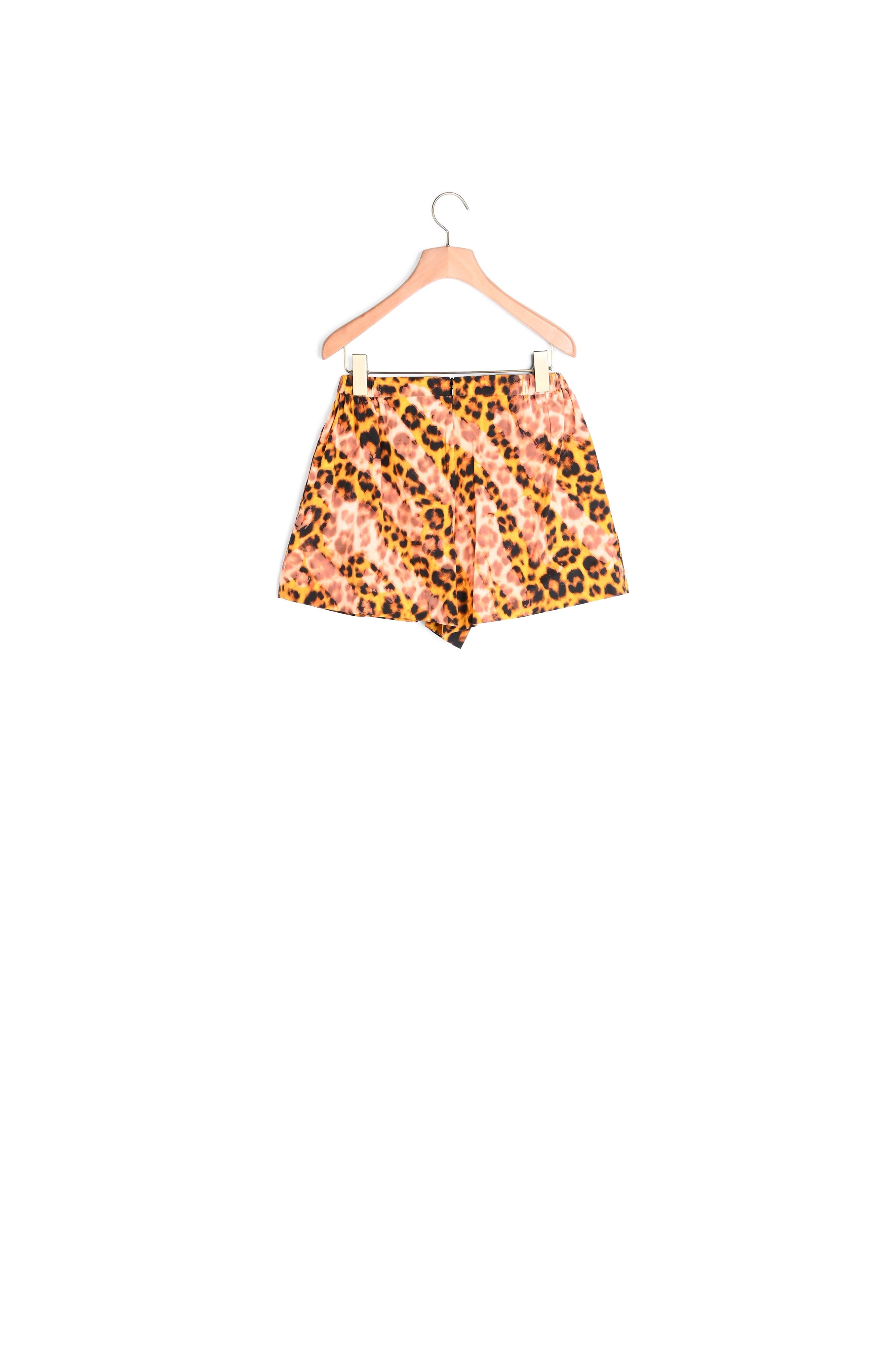 Short imprimé léopard Sandro seconde main