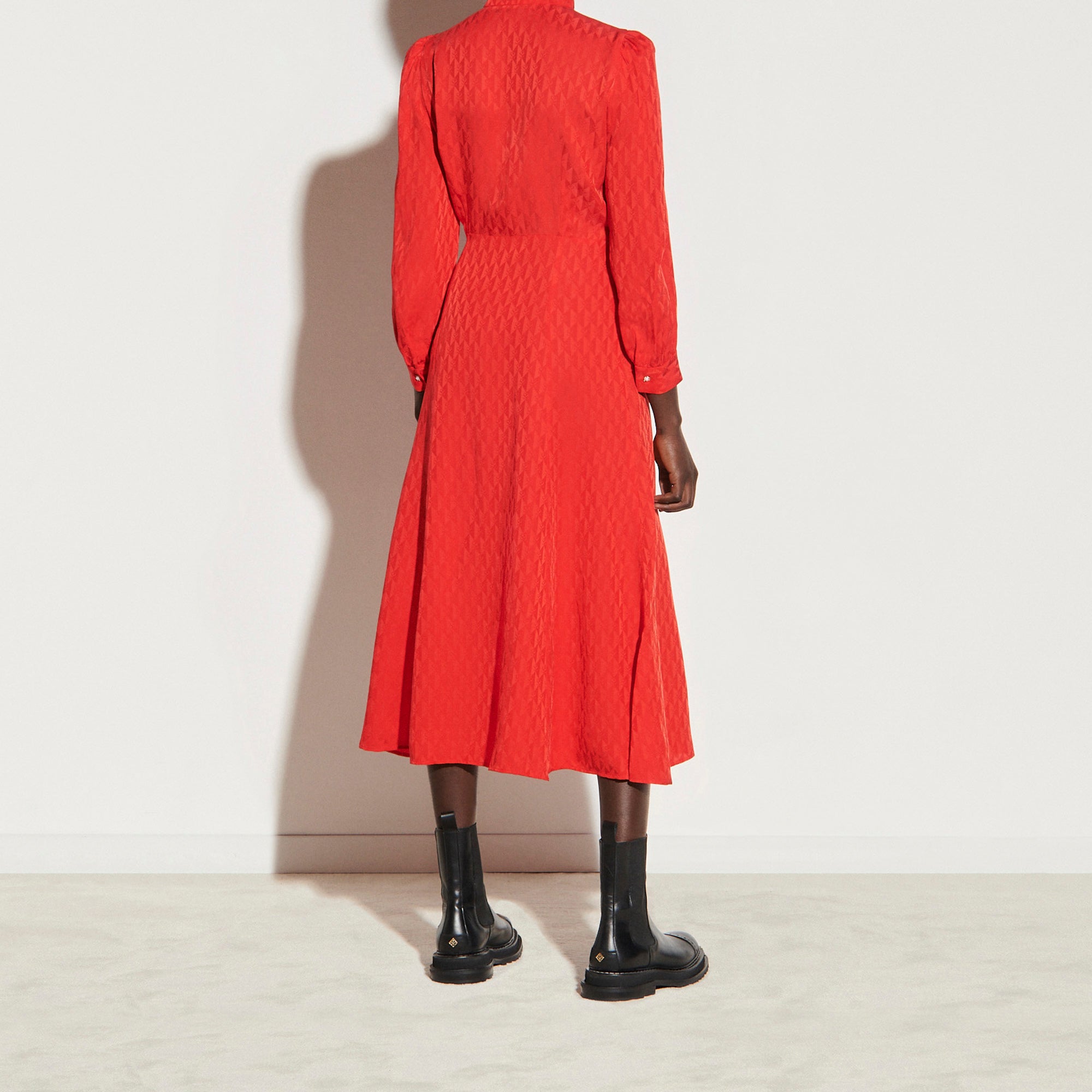 Robe midi en jacquard Sandro seconde main