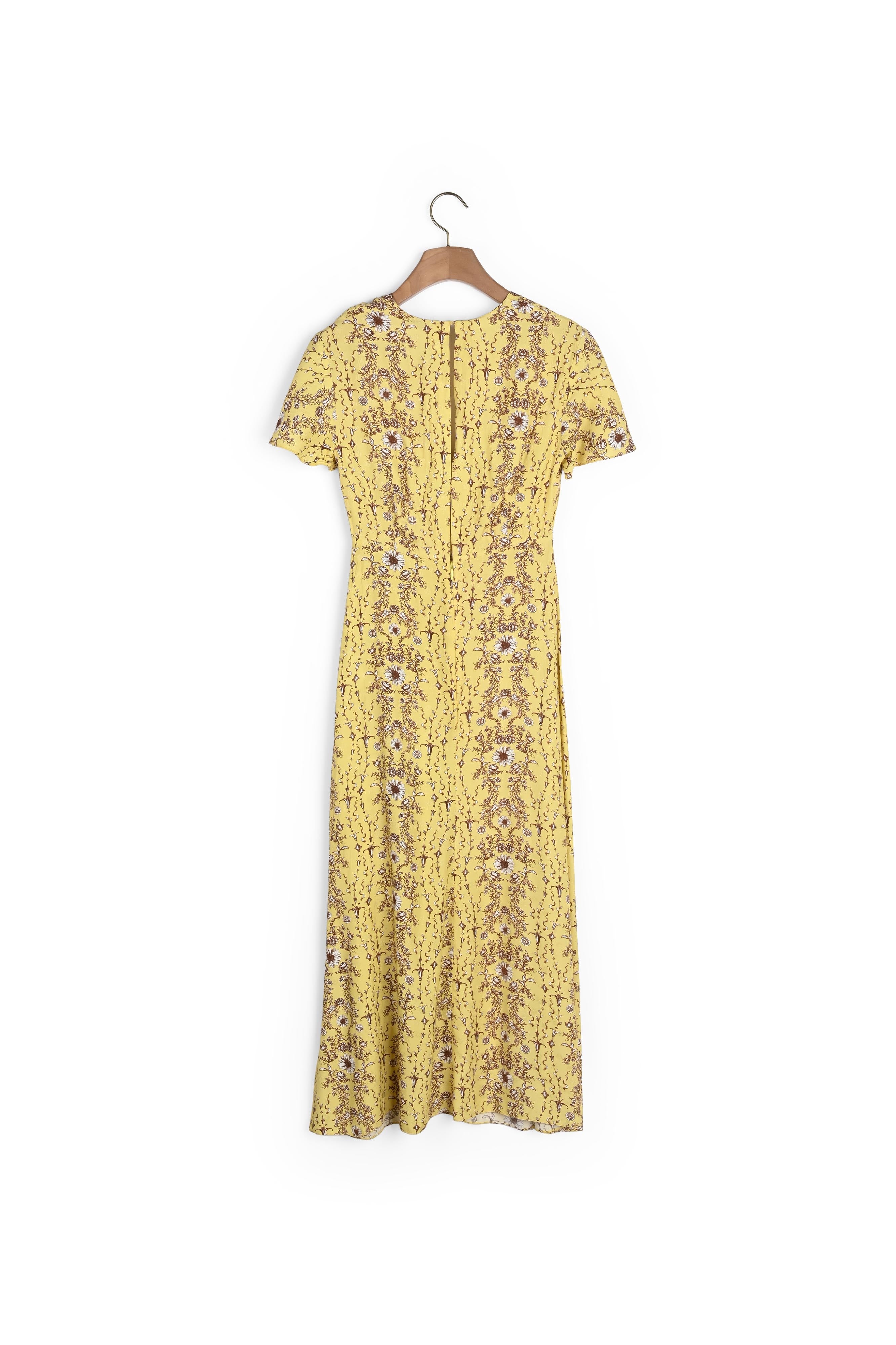 Robe longue imprimée Sandro seconde main