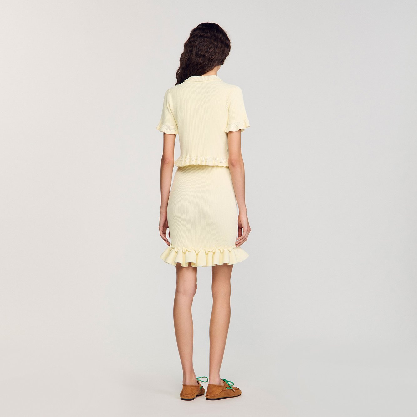 Pull à volants Sandro seconde main