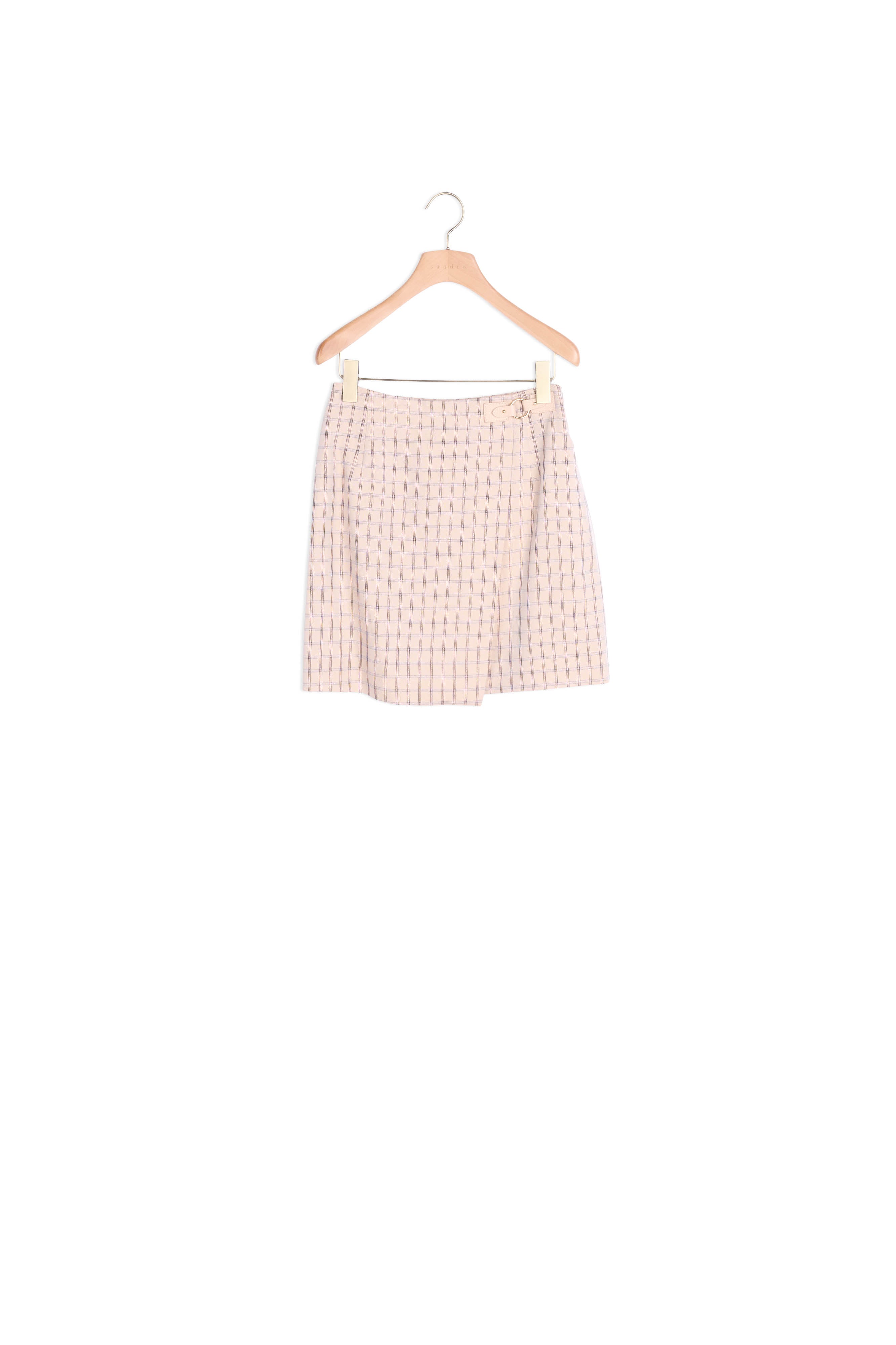 Jupe courte à carreaux Sandro seconde main