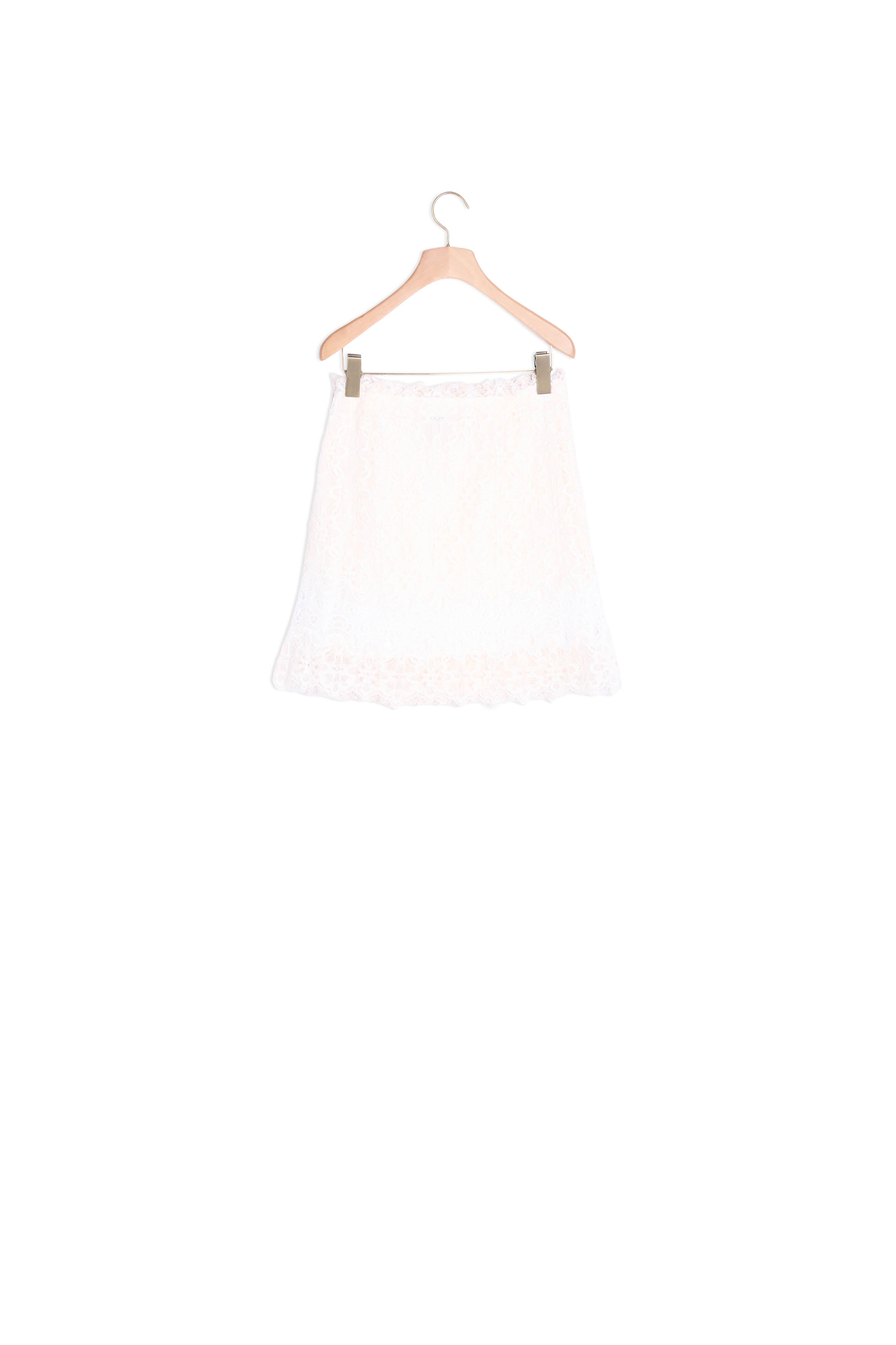 Jupe courte en dentelle Sandro seconde main