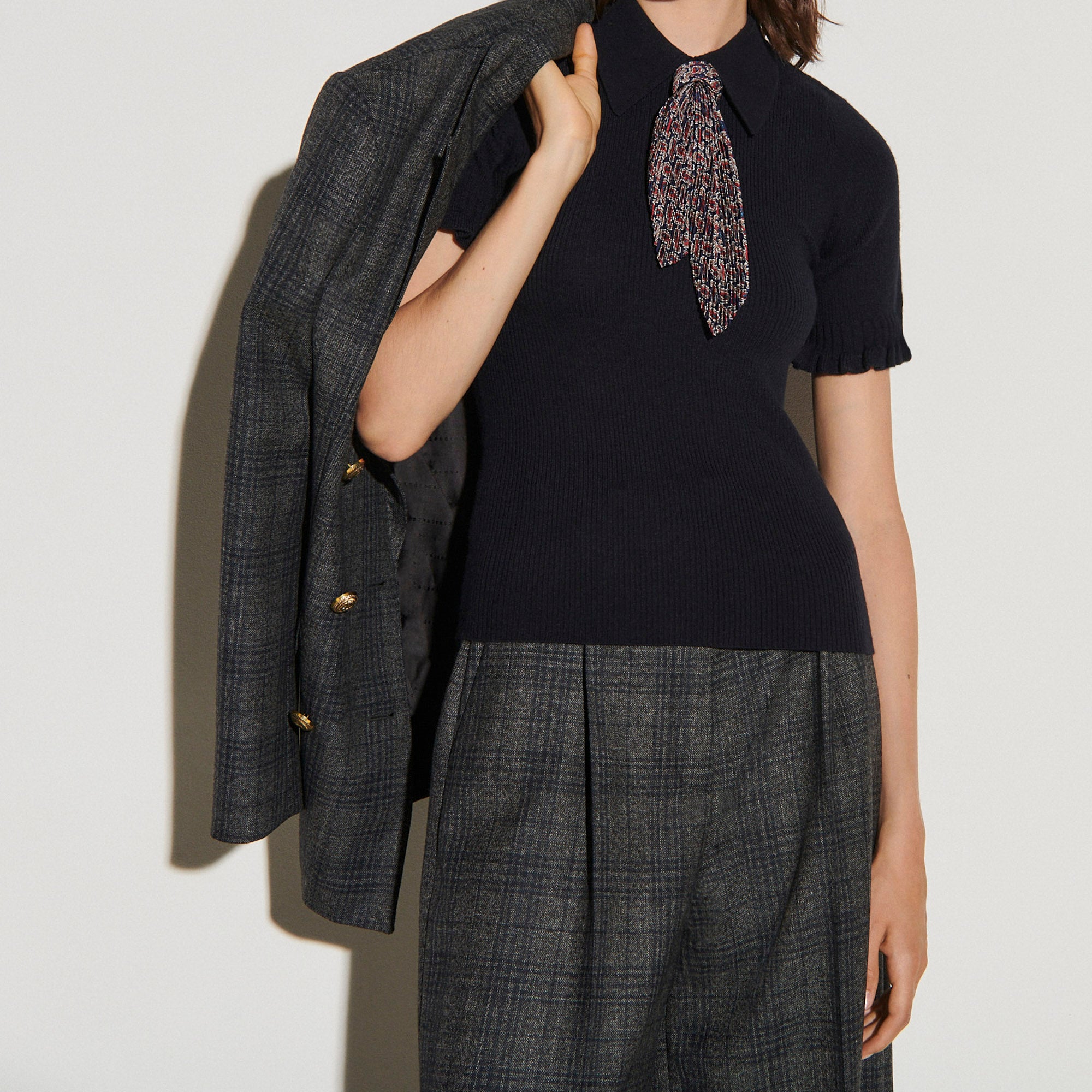 Pull à manches courtes Sandro seconde main