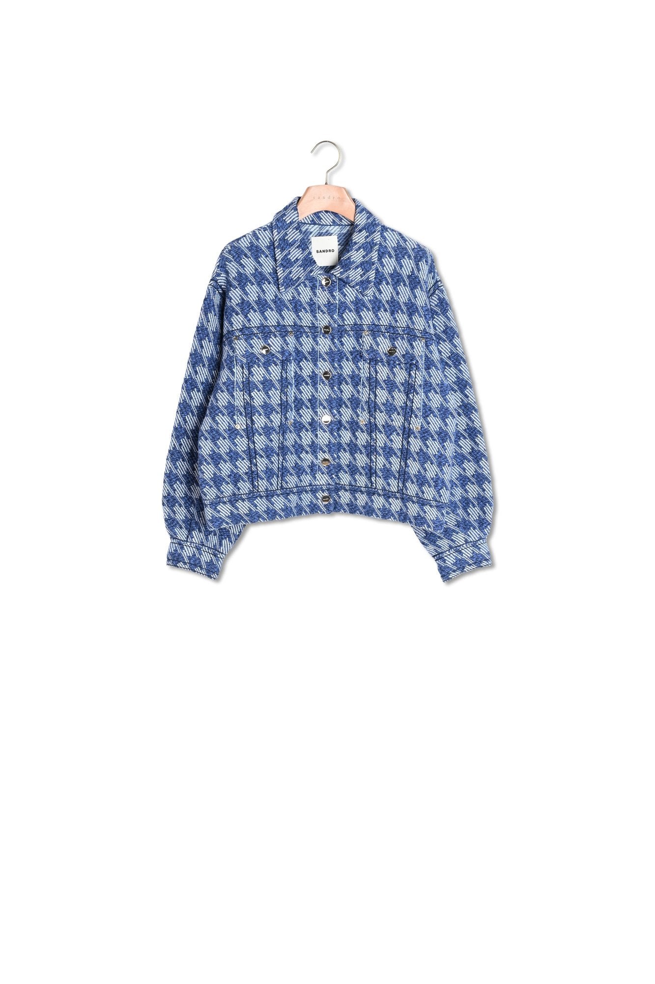 Veste pied de poule Sandro seconde main