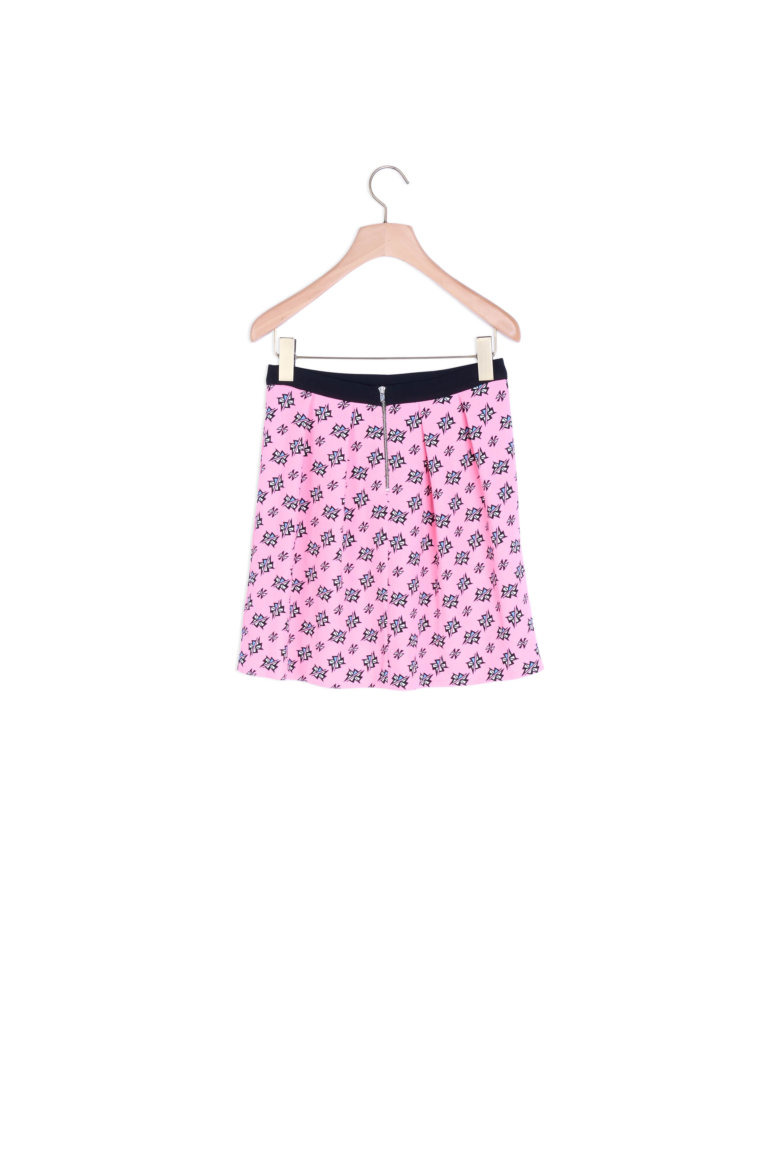 Jupe Rose fluo Sandro seconde main