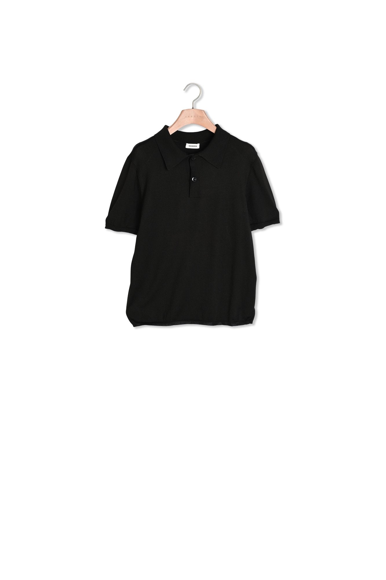 Polo en Maille à manches courtes Sandro seconde main