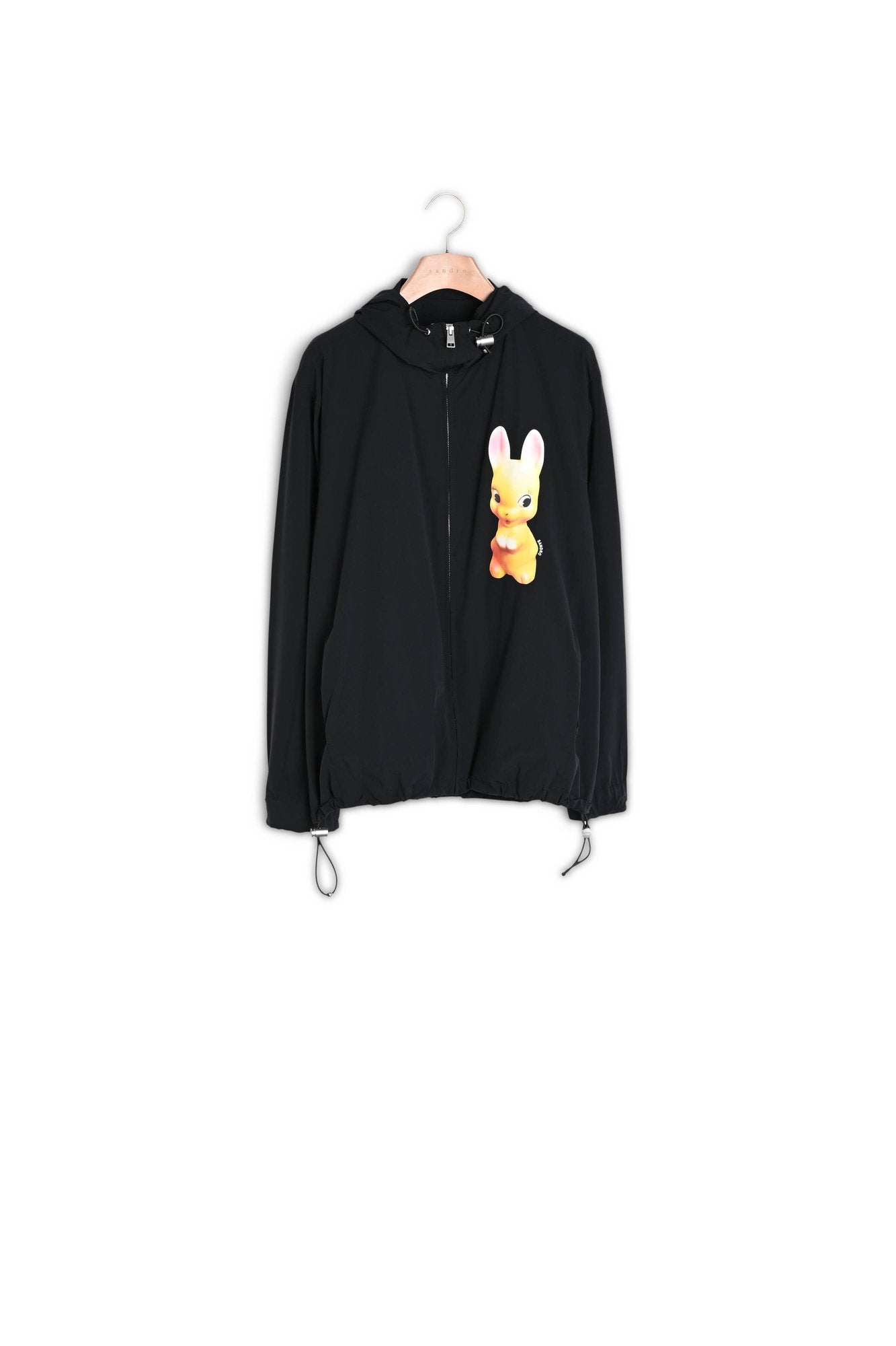 Blouson Noir Sandro seconde main