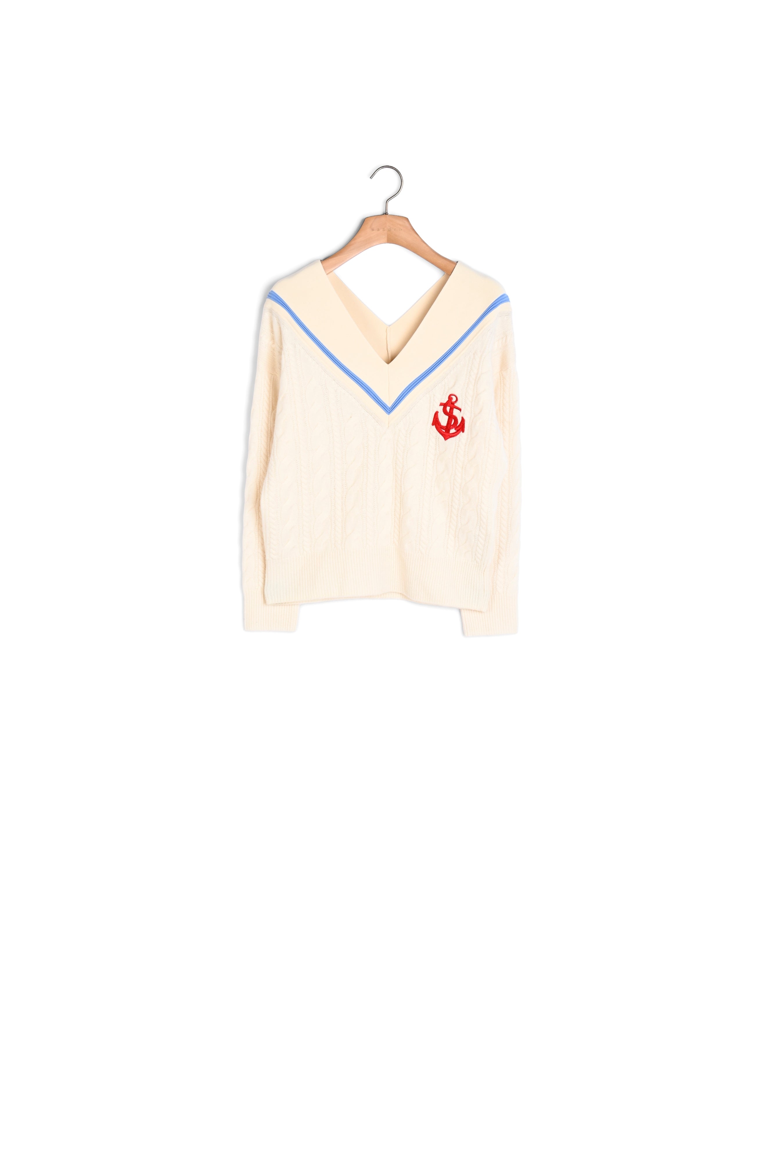 Pull en Maille torsadée Sandro seconde main