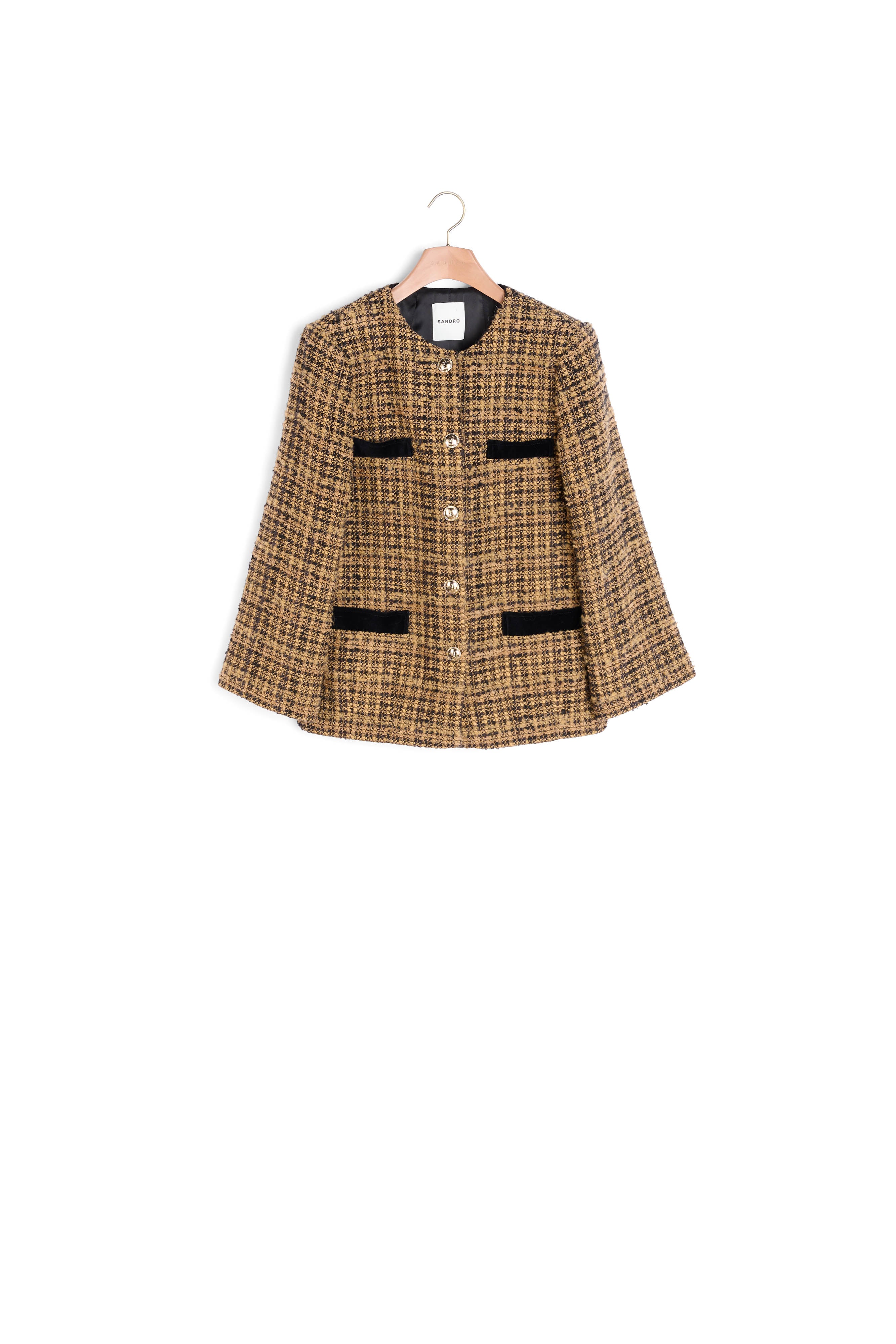 Veste en tweed Sandro seconde main