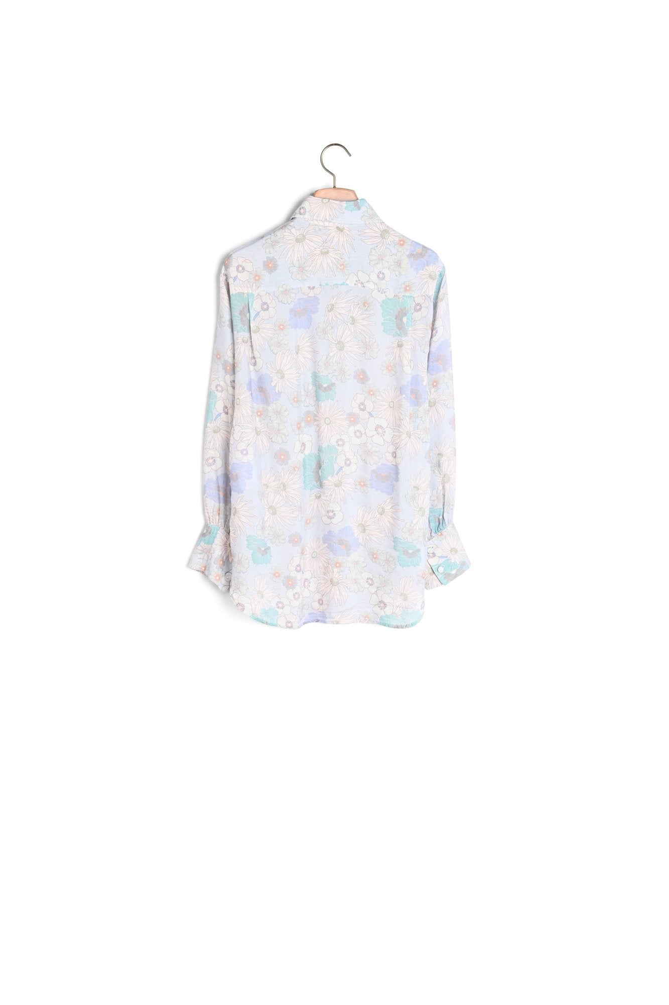 Chemise en voile imprimée Sandro seconde main