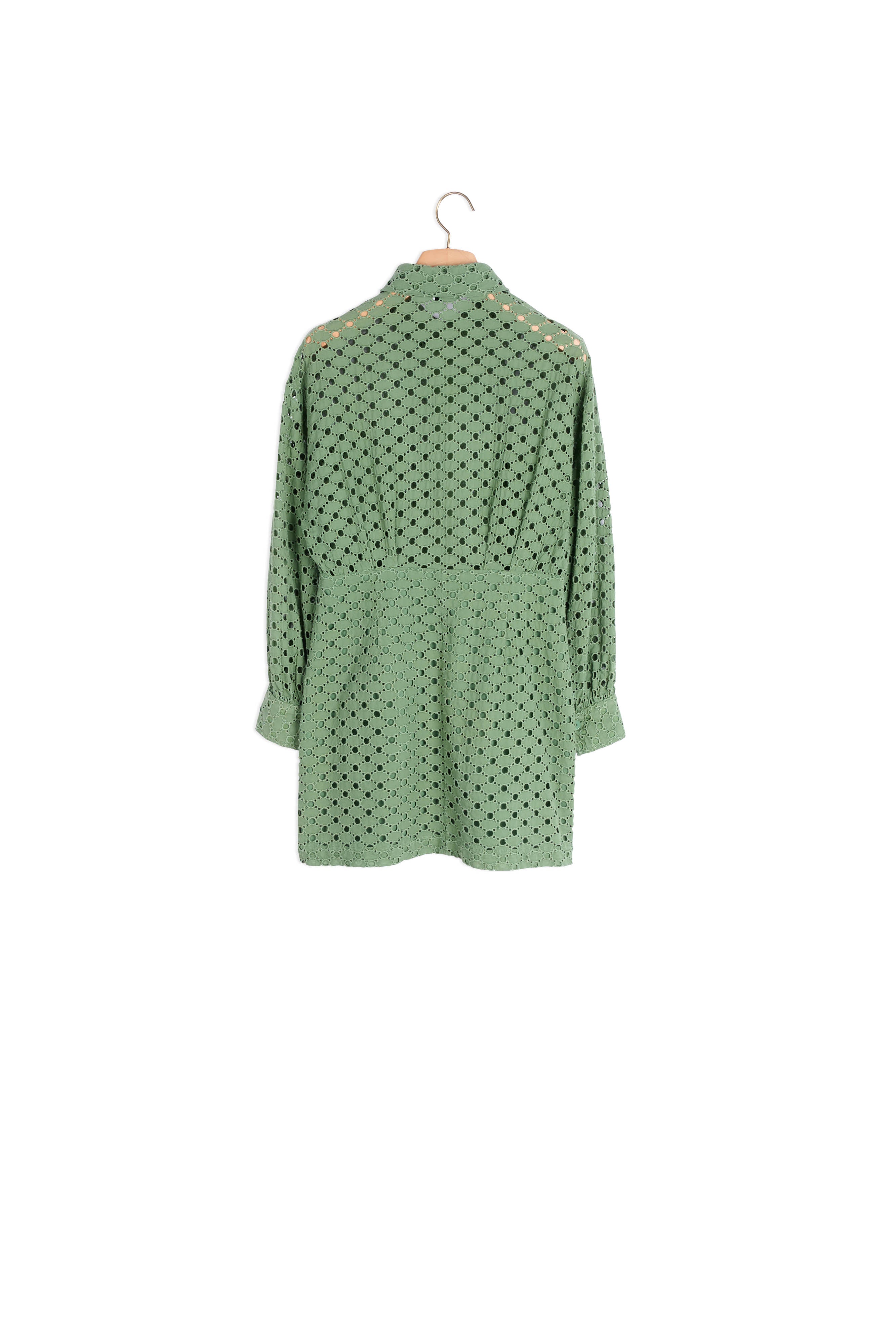 Robe Chemise en broderie anglaise Sandro seconde main