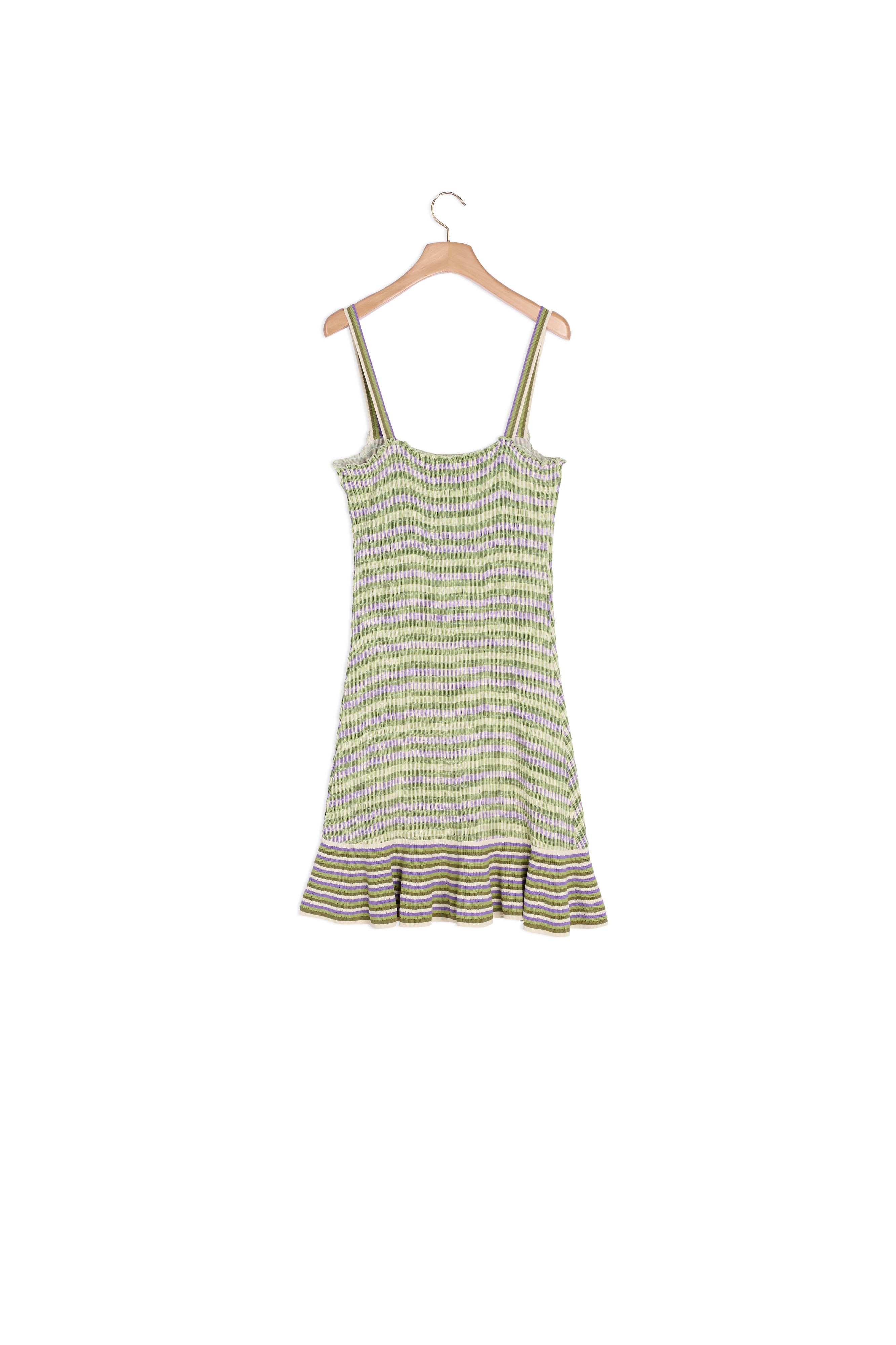 Robe en Maille smockée Sandro seconde main