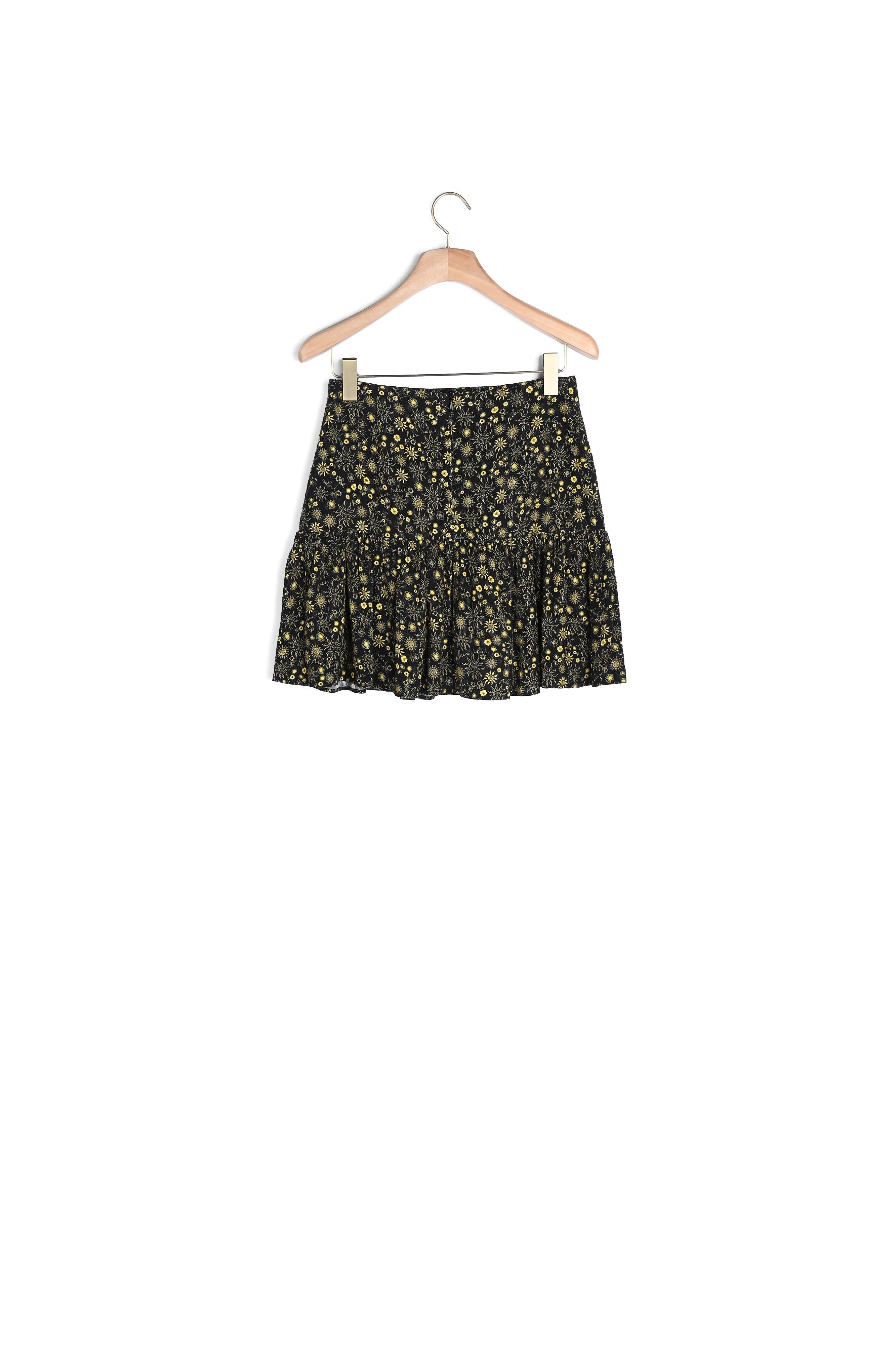 Jupe courte imprimée Sandro seconde main