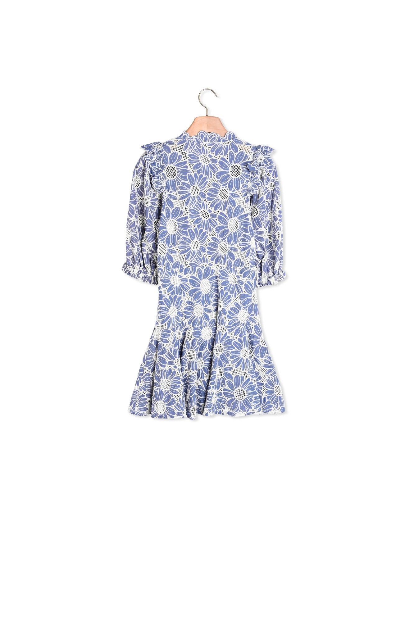 Robe courte au tissu brodé Sandro seconde main